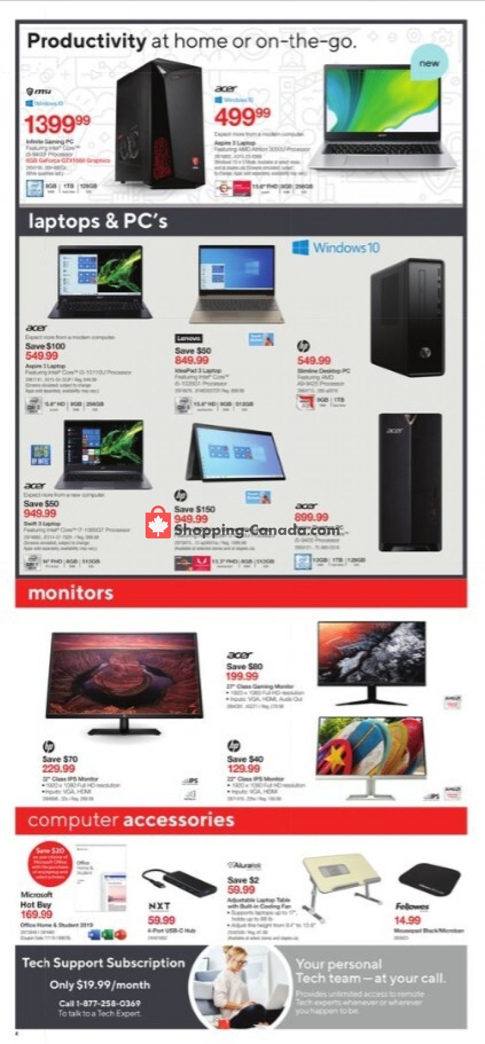Staples flyer from Wednesday July 8, 2020 to Tuesday July 14, 2020 - page 4