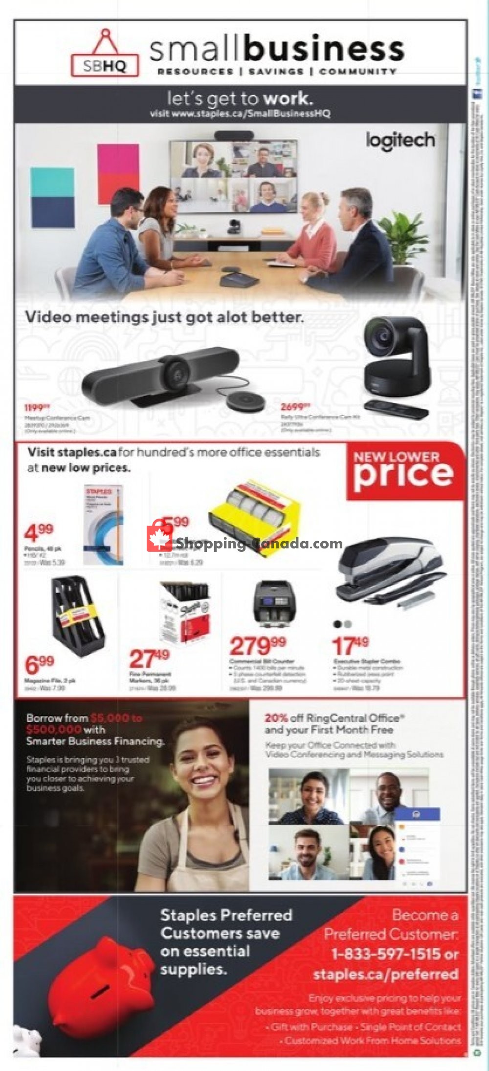 Staples flyer from Wednesday July 8, 2020 to Tuesday July 14, 2020 - page 9