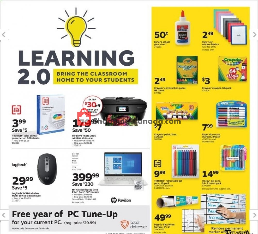 Staples flyer from Sunday August 2, 2020 to Saturday August 8, 2020 - page 3