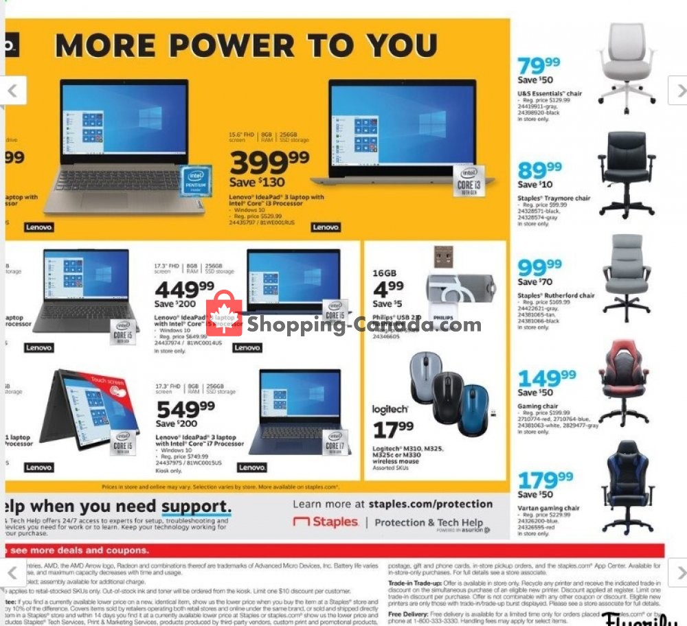 Staples flyer from Sunday August 2, 2020 to Saturday August 8, 2020 - page 6