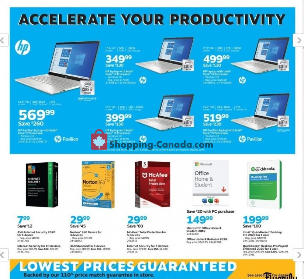 Staples flyer from Sunday August 2, 2020 to Saturday August 8, 2020 - page 7