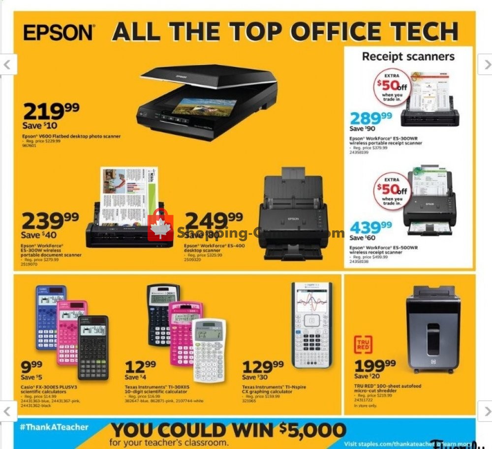 Staples flyer from Sunday August 2, 2020 to Saturday August 8, 2020 - page 8