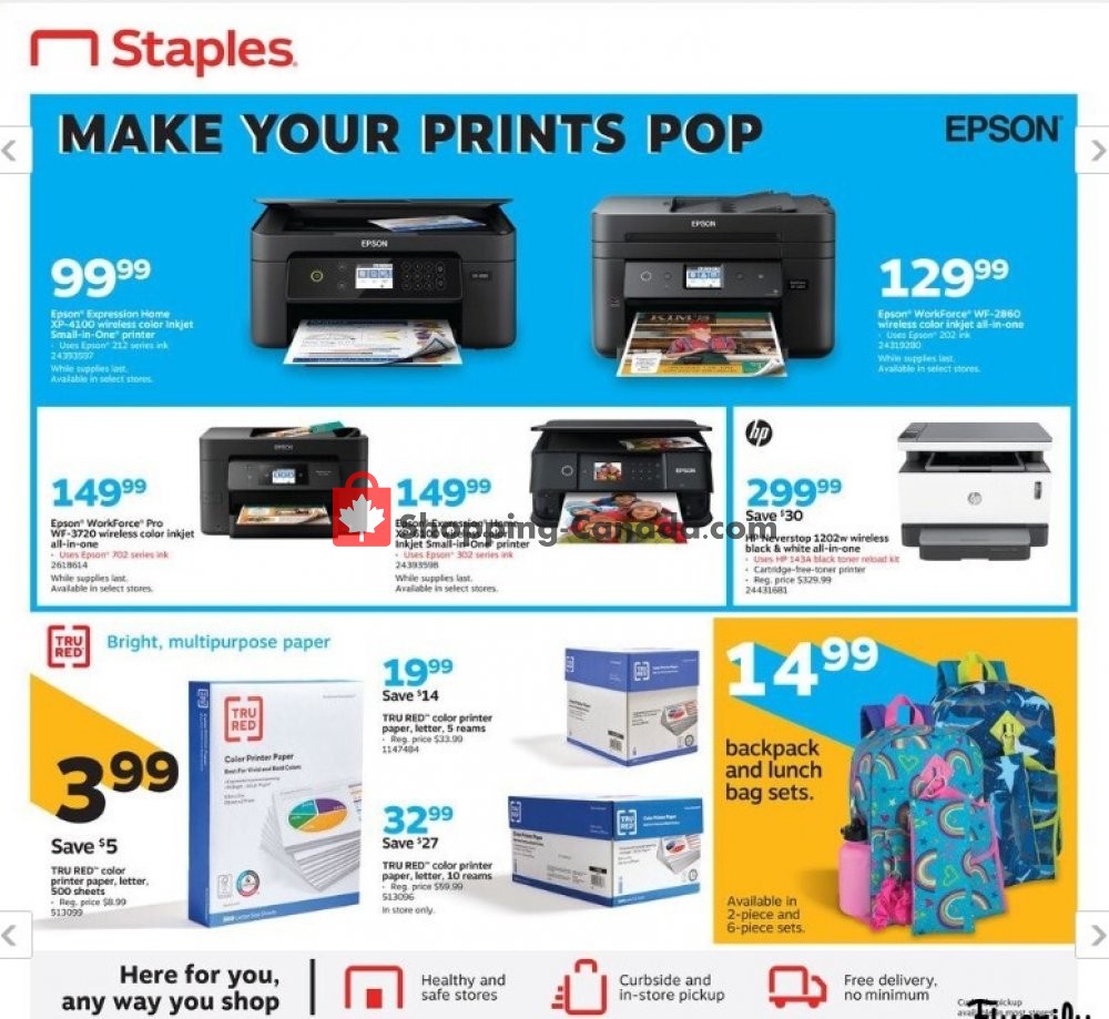 Staples flyer from Sunday August 2, 2020 to Saturday August 8, 2020 - page 9