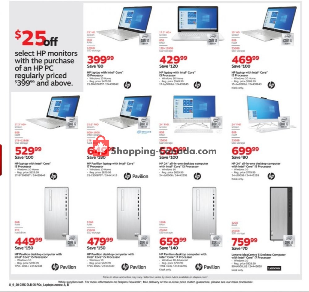 Staples flyer from Sunday August 9, 2020 to Saturday August 15, 2020 - page 14