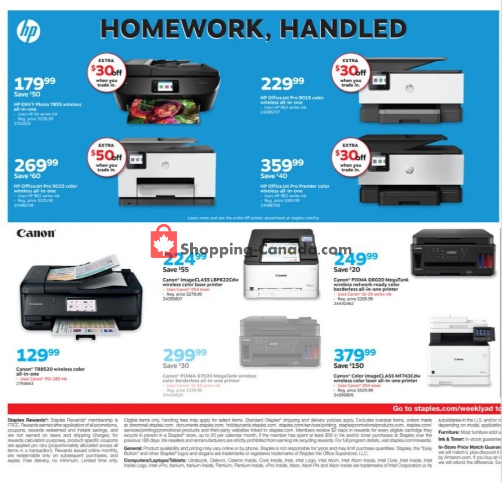 Staples flyer from Sunday August 9, 2020 to Saturday August 15, 2020 - page 5