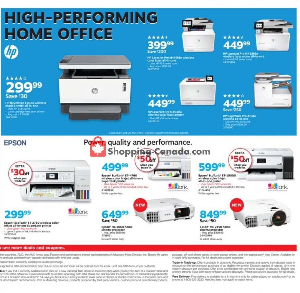 Staples flyer from Sunday August 9, 2020 to Saturday August 15, 2020 - page 6