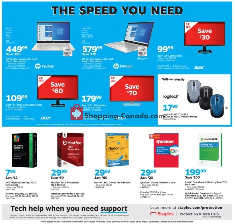 Staples flyer from Sunday August 9, 2020 to Saturday August 15, 2020 - page 8