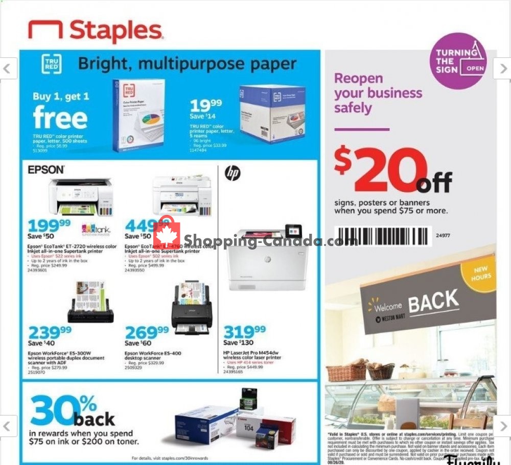 Staples flyer from Sunday July 5, 2020 to Saturday July 11, 2020 - page 2