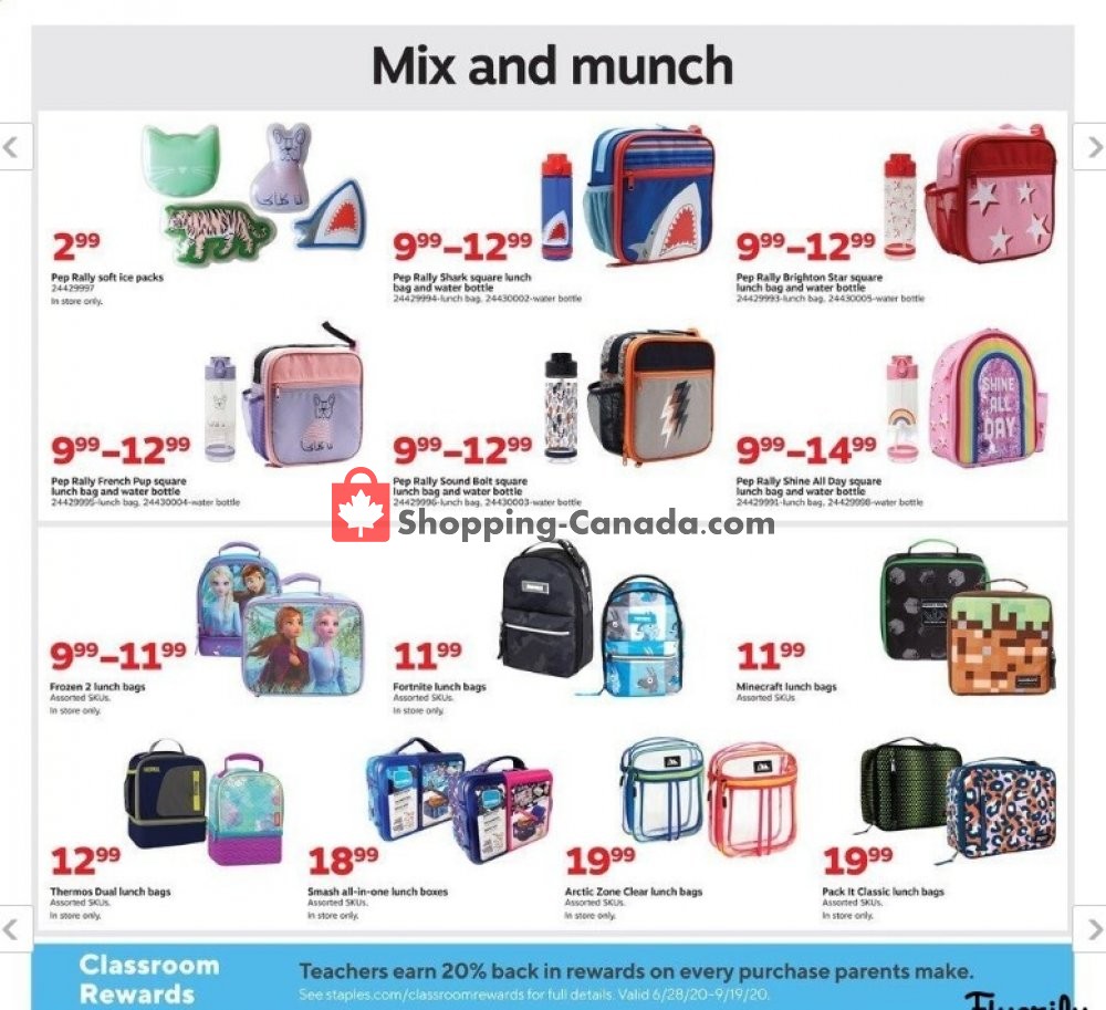 Staples flyer from Sunday July 5, 2020 to Saturday July 11, 2020 - page 3