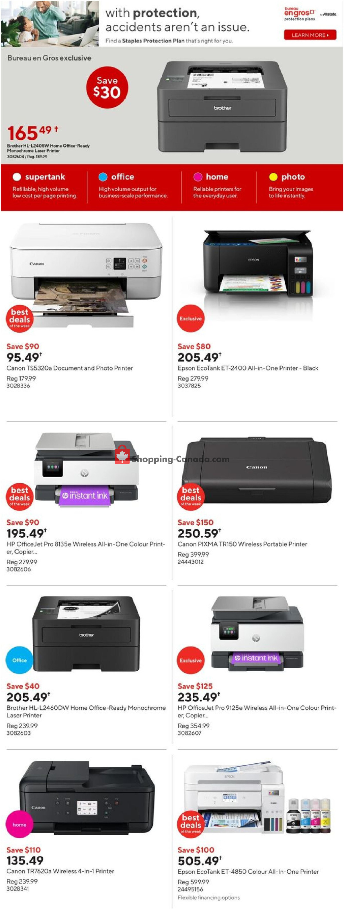 Staples flyer from Wednesday April 24, 2024 to Tuesday April 30, 2024 - page 16