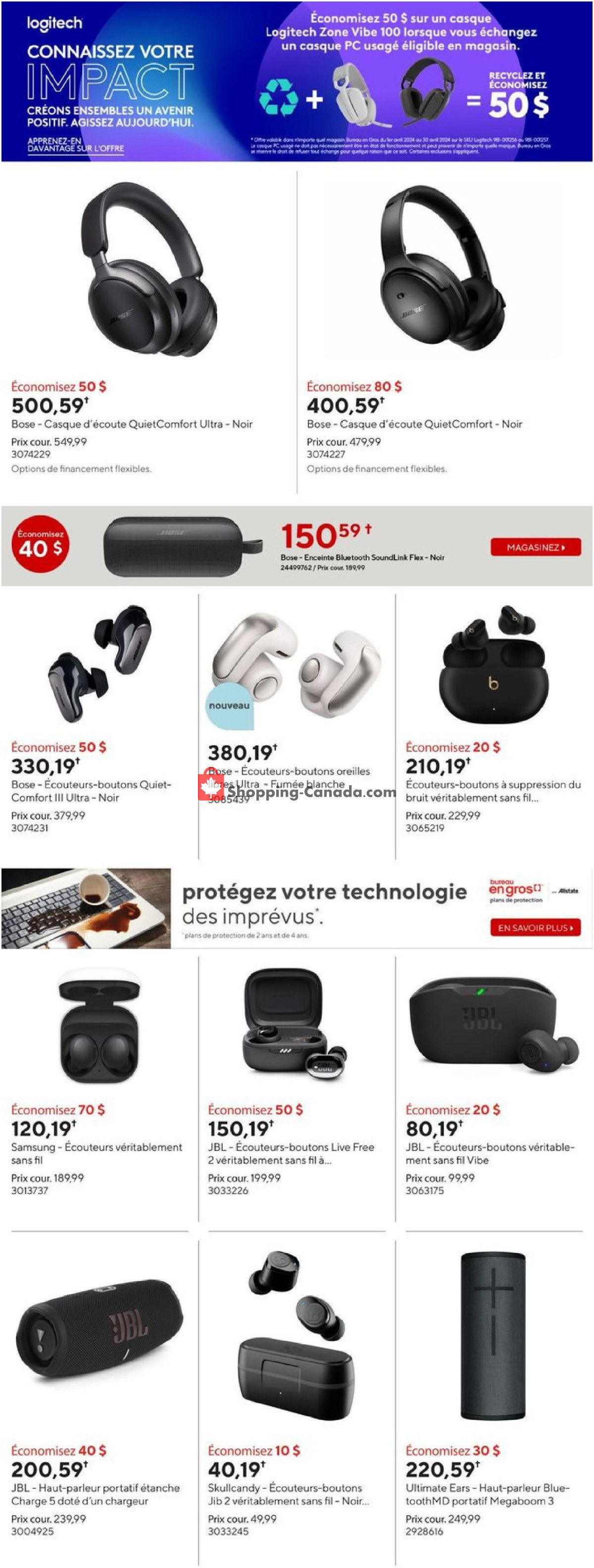 Staples flyer from Wednesday April 24, 2024 to Tuesday April 30, 2024 - page 11