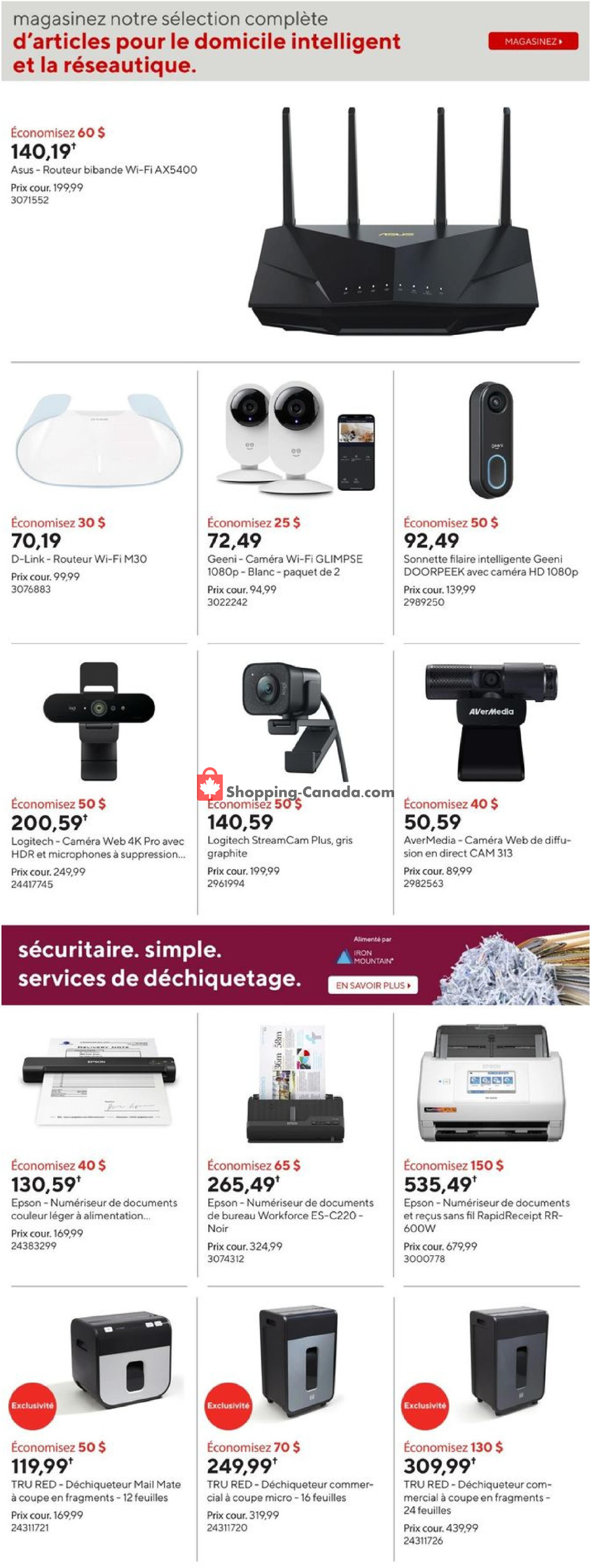 Staples flyer from Wednesday April 24, 2024 to Tuesday April 30, 2024 - page 14