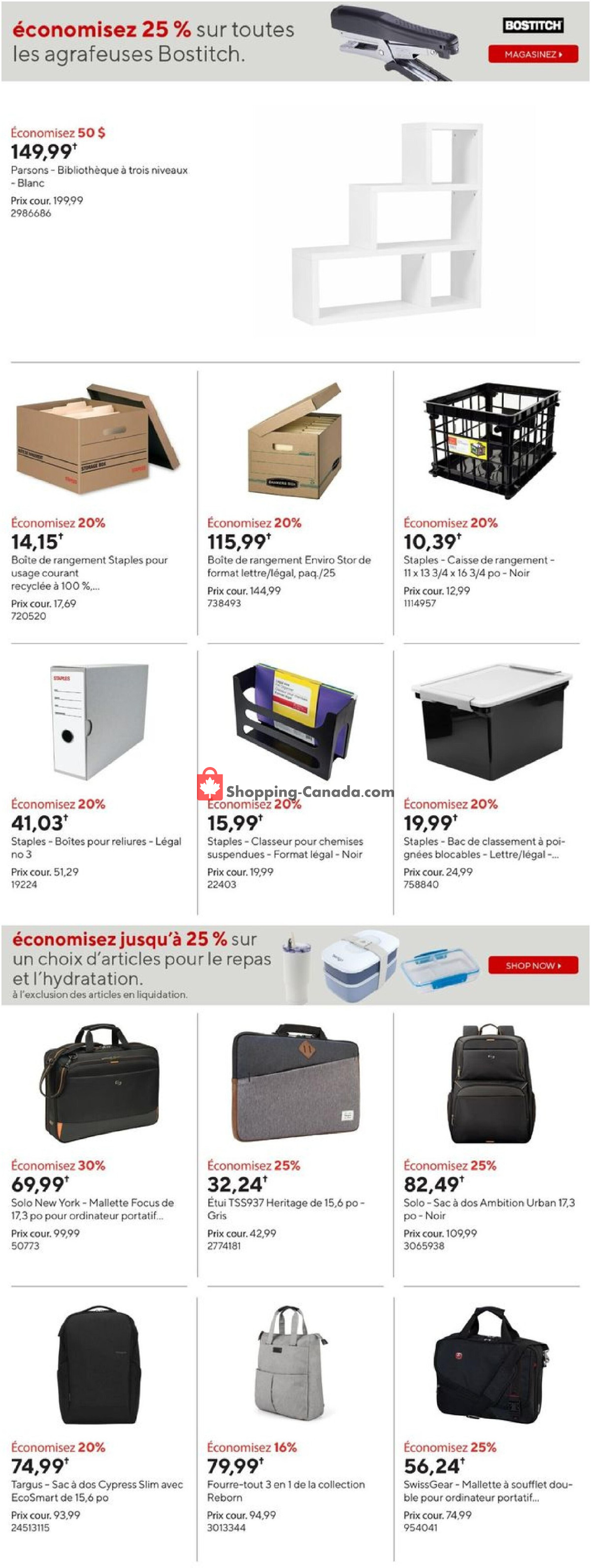 Staples flyer from Wednesday April 24, 2024 to Tuesday April 30, 2024 - page 19