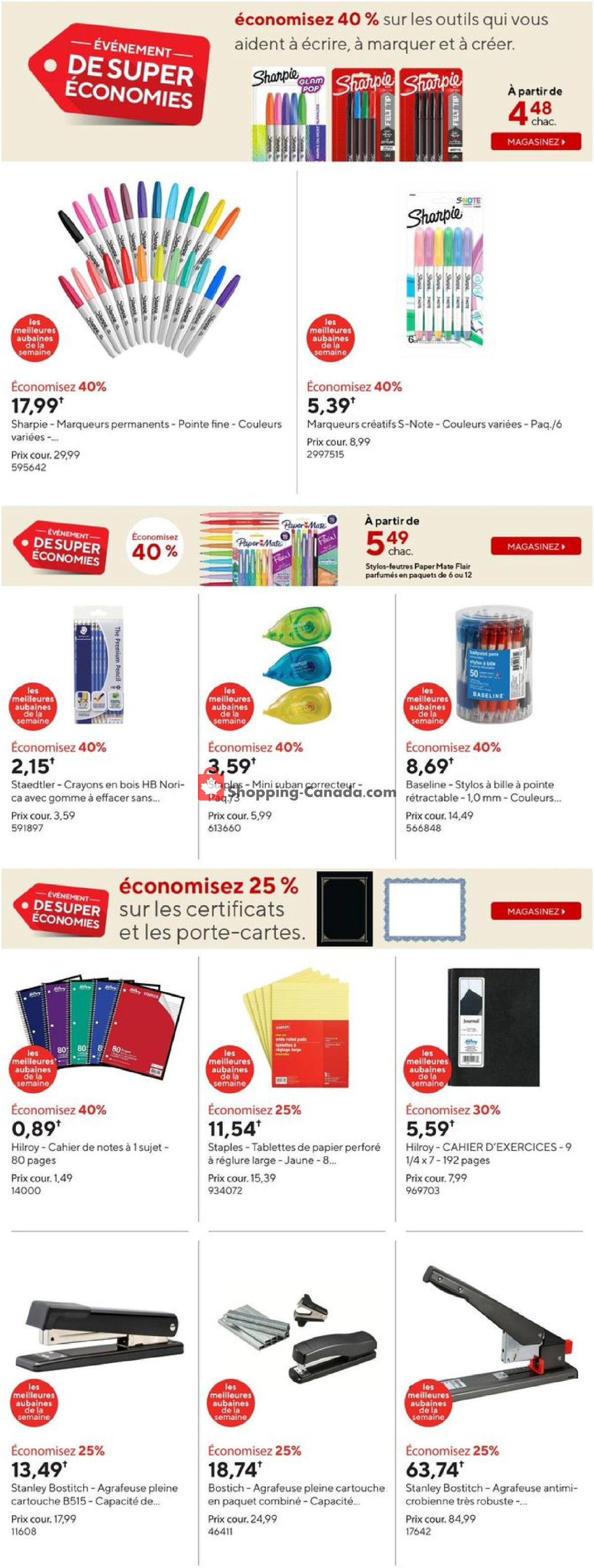 Staples flyer from Wednesday April 24, 2024 to Tuesday April 30, 2024 - page 3