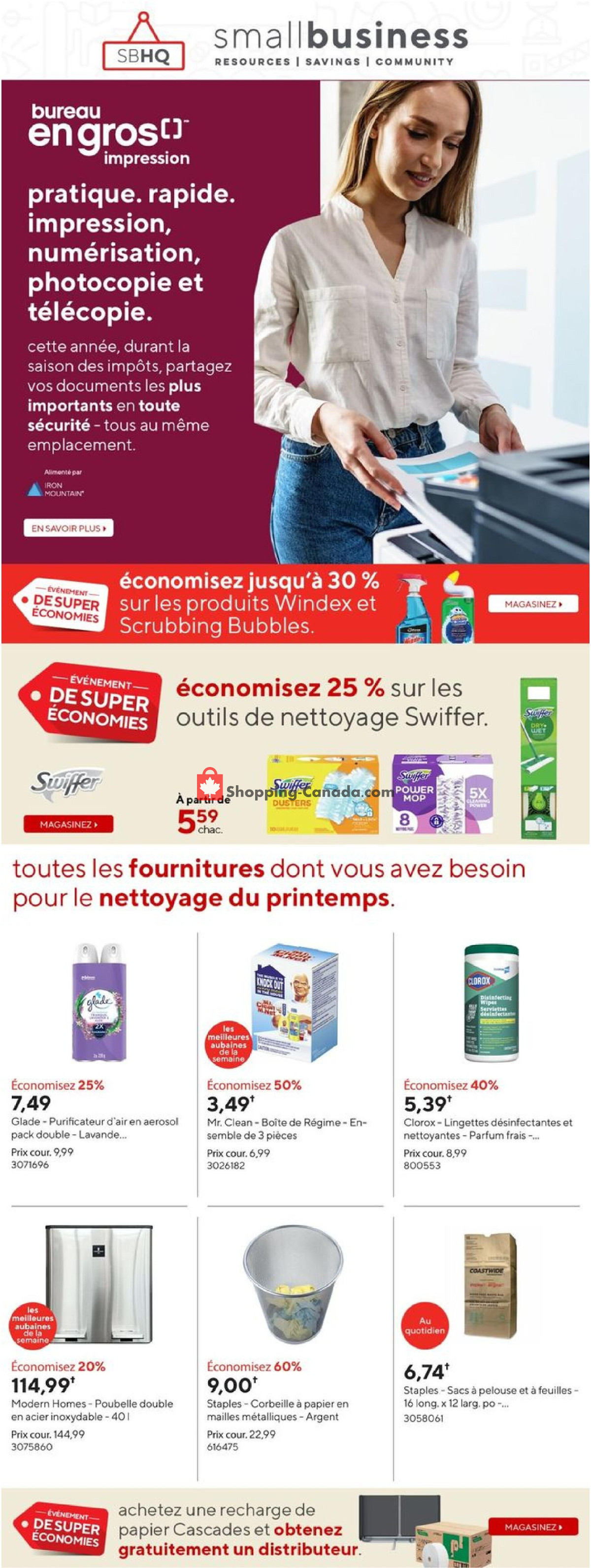 Staples flyer from Wednesday April 24, 2024 to Tuesday April 30, 2024 - page 6