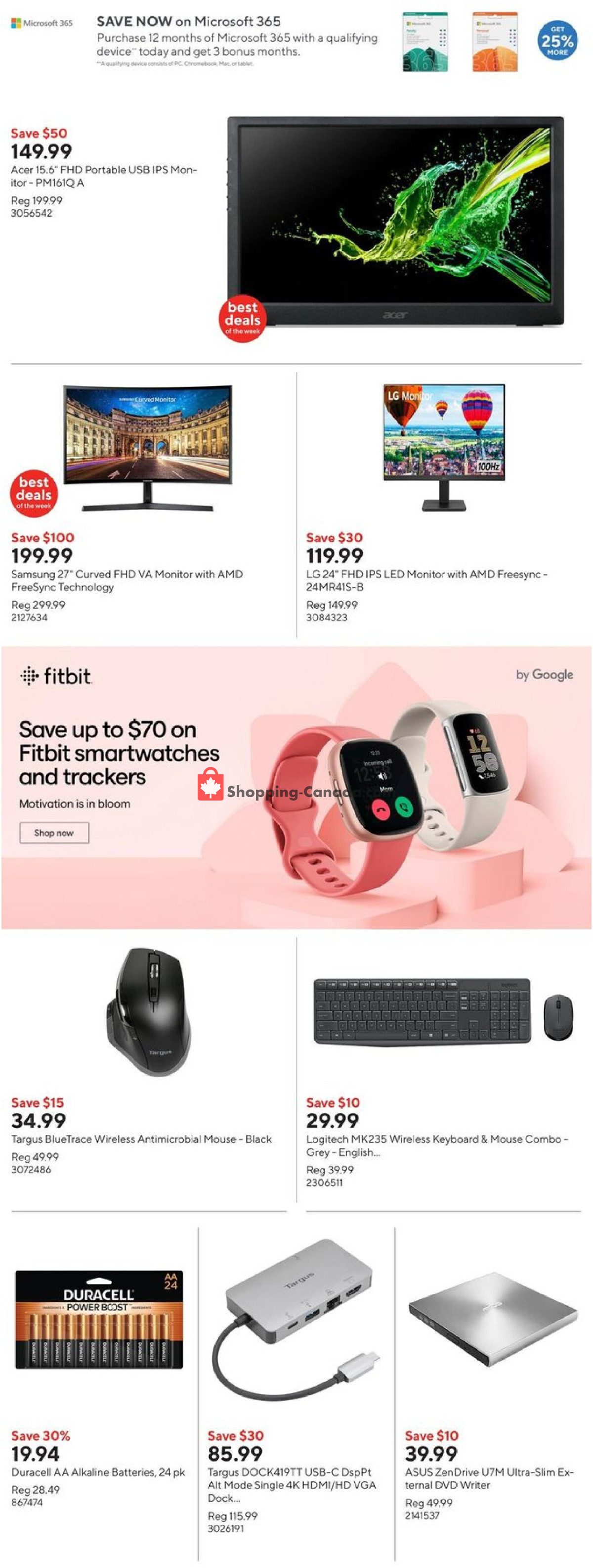 Staples flyer from Wednesday April 24, 2024 to Tuesday April 30, 2024 - page 11