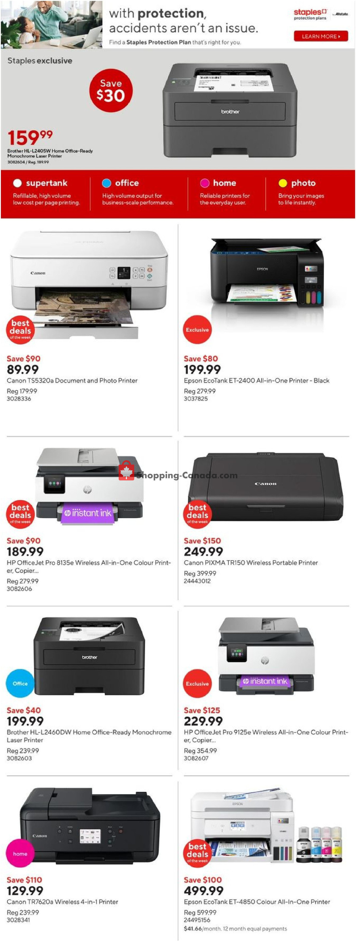 Staples flyer from Wednesday April 24, 2024 to Tuesday April 30, 2024 - page 17