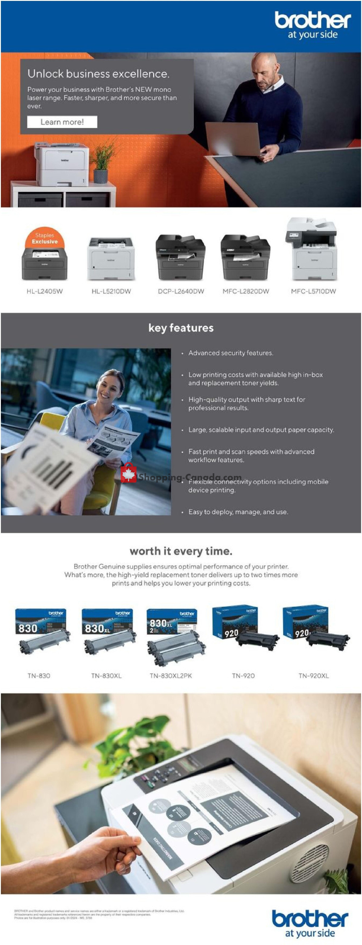 Staples flyer from Wednesday April 24, 2024 to Tuesday April 30, 2024 - page 26