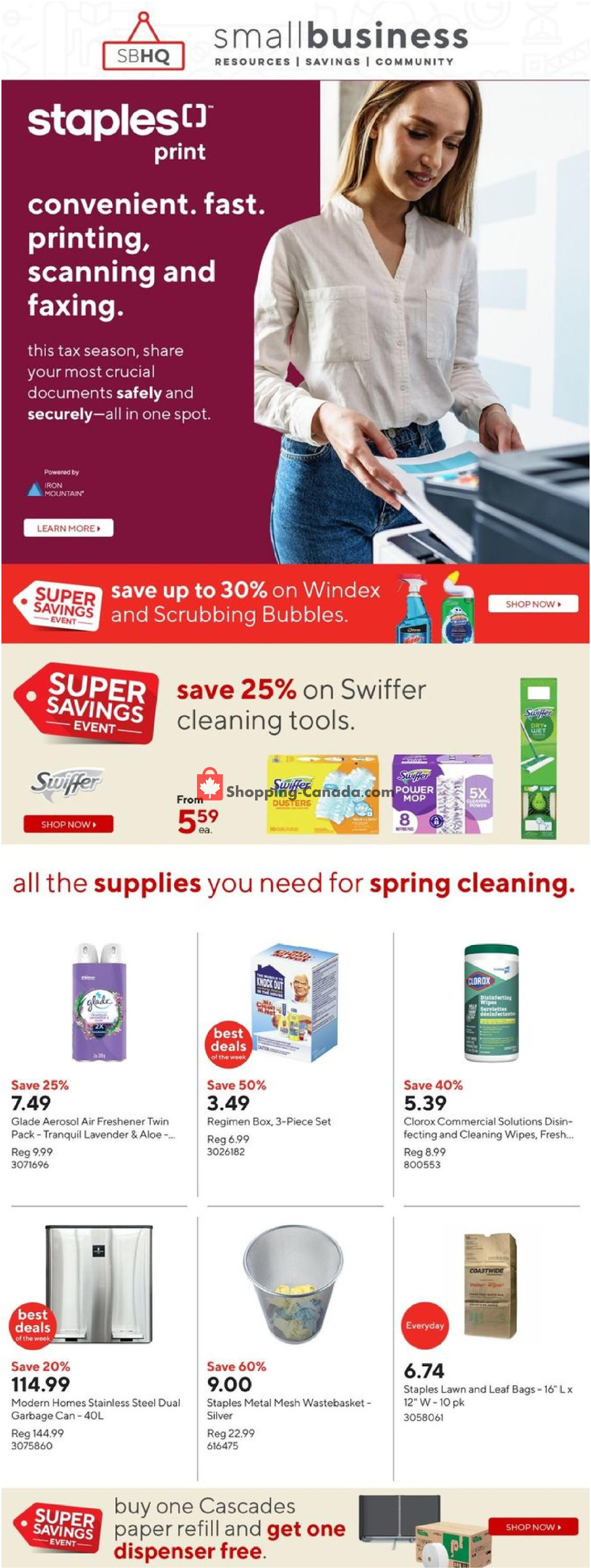 Staples flyer from Wednesday April 24, 2024 to Tuesday April 30, 2024 - page 6