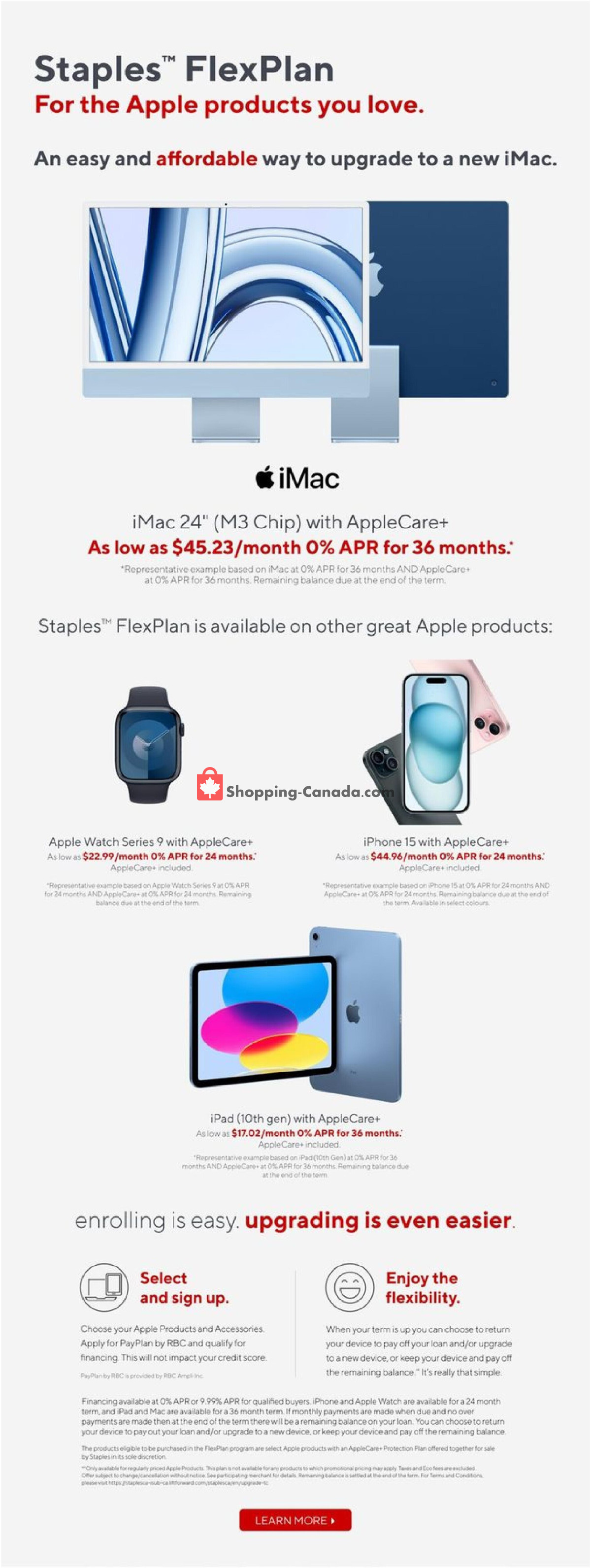 Staples flyer from Wednesday April 24, 2024 to Tuesday April 30, 2024 - page 8