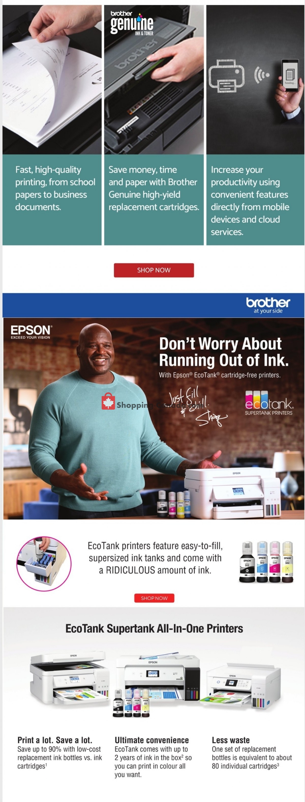 Staples flyer from Wednesday March 31, 2021 to Tuesday April 6, 2021 - page 14