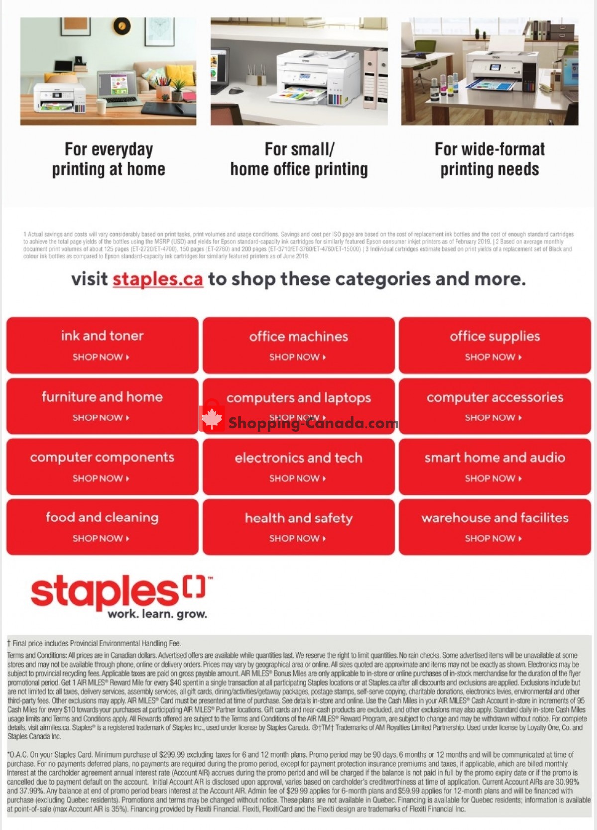 Staples flyer from Wednesday March 31, 2021 to Tuesday April 6, 2021 - page 15
