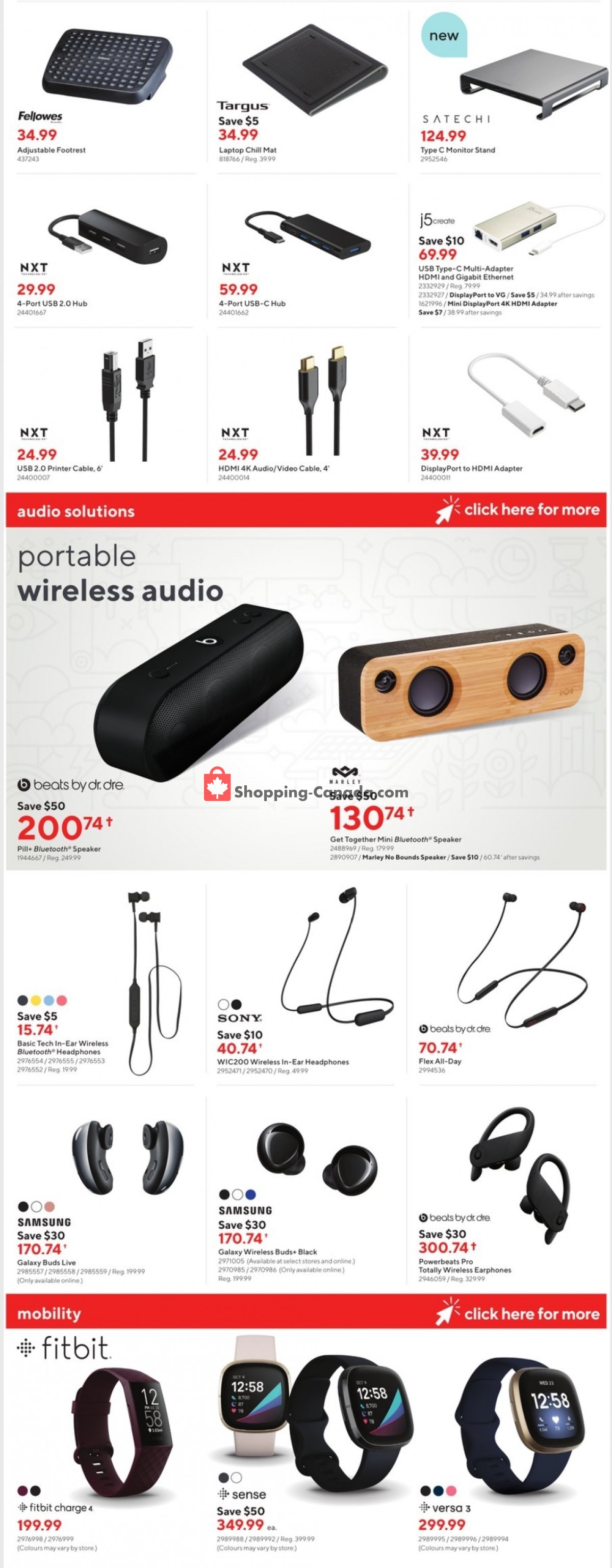 Staples flyer from Wednesday March 31, 2021 to Tuesday April 6, 2021 - page 7