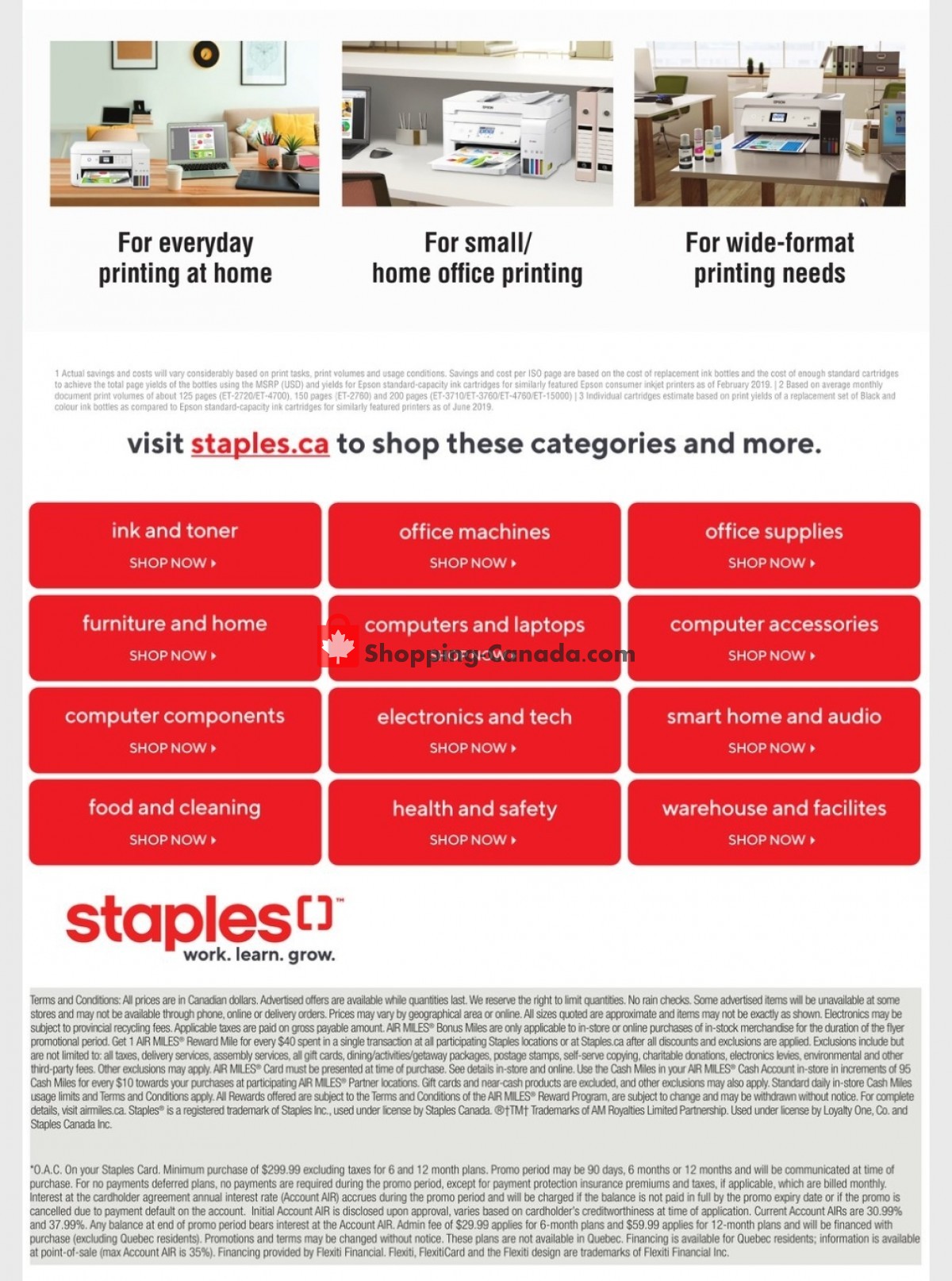 Staples flyer from Wednesday March 31, 2021 to Tuesday April 6, 2021 - page 15