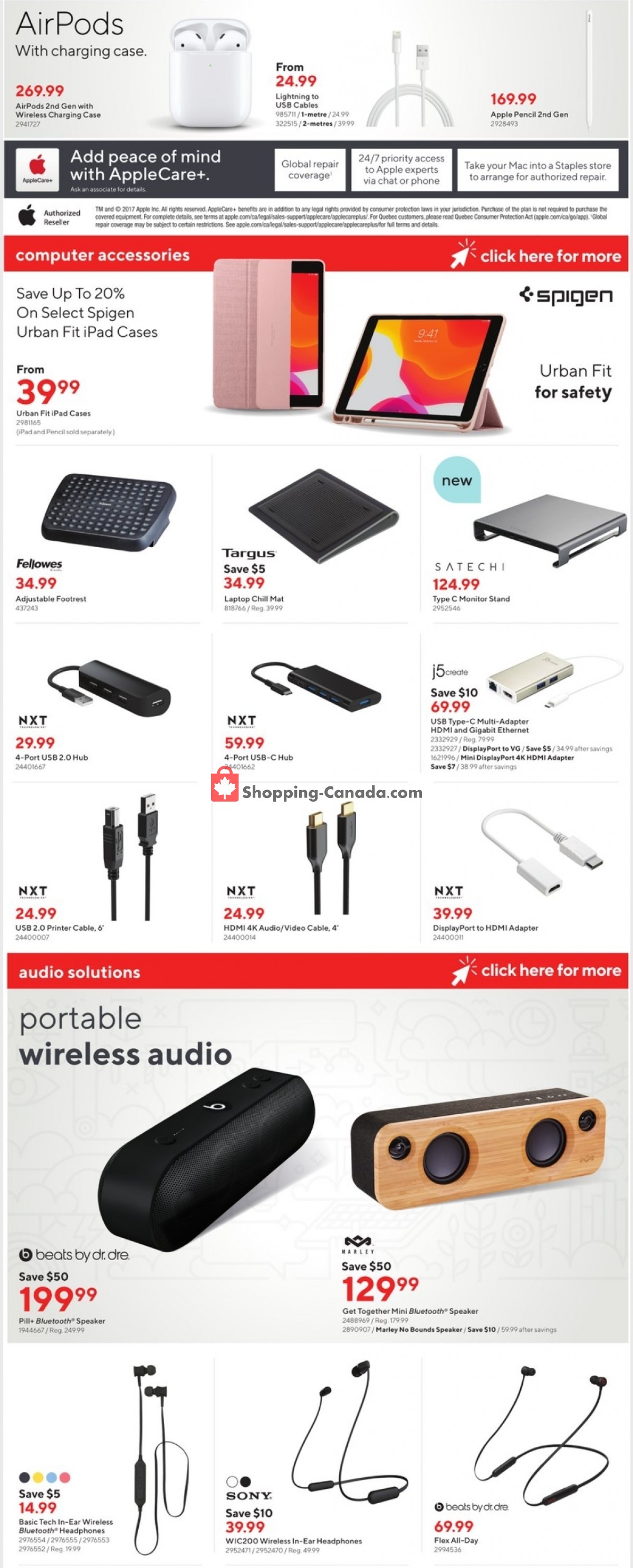 Staples flyer from Wednesday March 31, 2021 to Tuesday April 6, 2021 - page 7