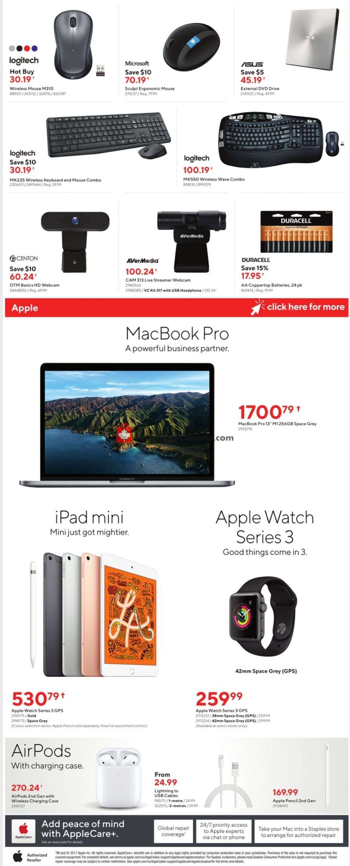 Staples flyer from Wednesday March 31, 2021 to Tuesday April 6, 2021 - page 6