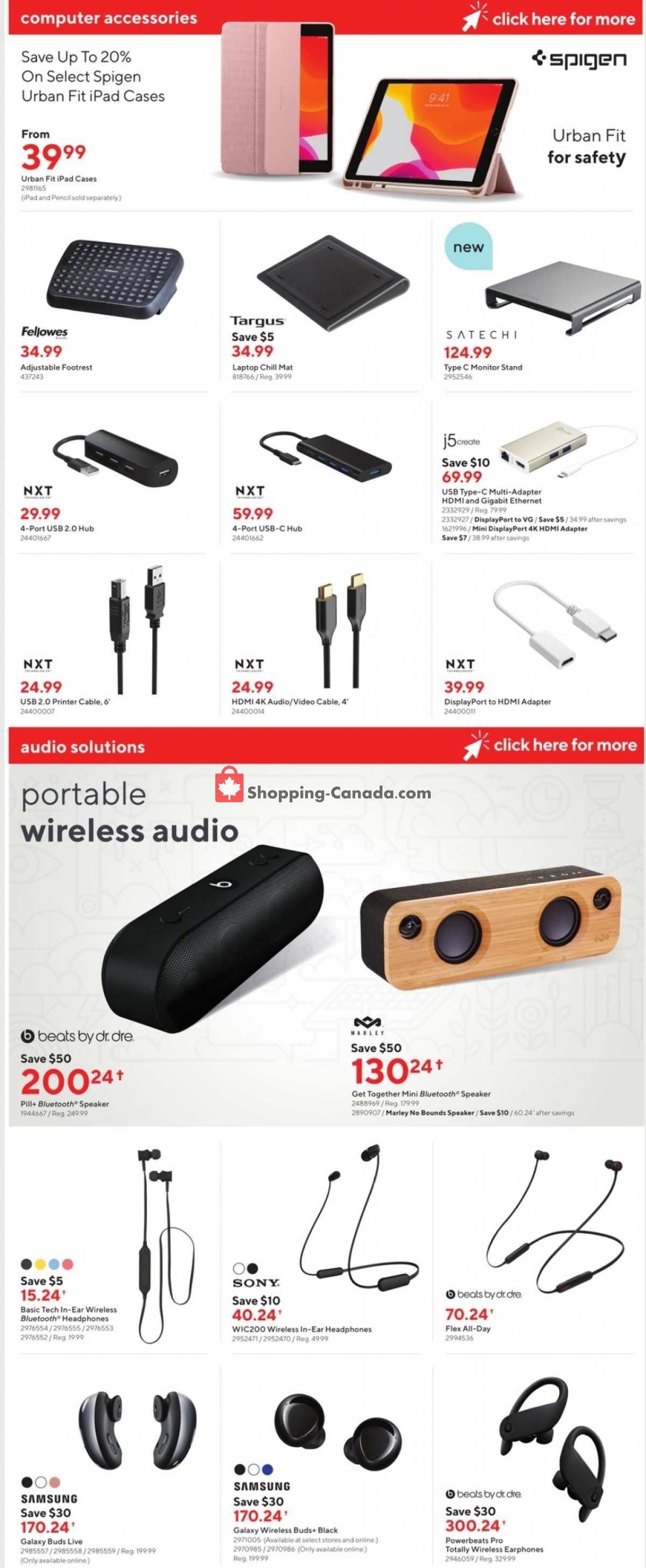 Staples flyer from Wednesday March 31, 2021 to Tuesday April 6, 2021 - page 7