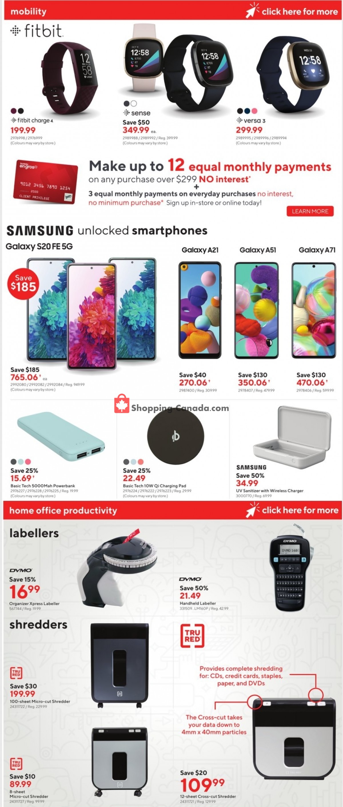 Staples flyer from Wednesday March 31, 2021 to Tuesday April 6, 2021 - page 8