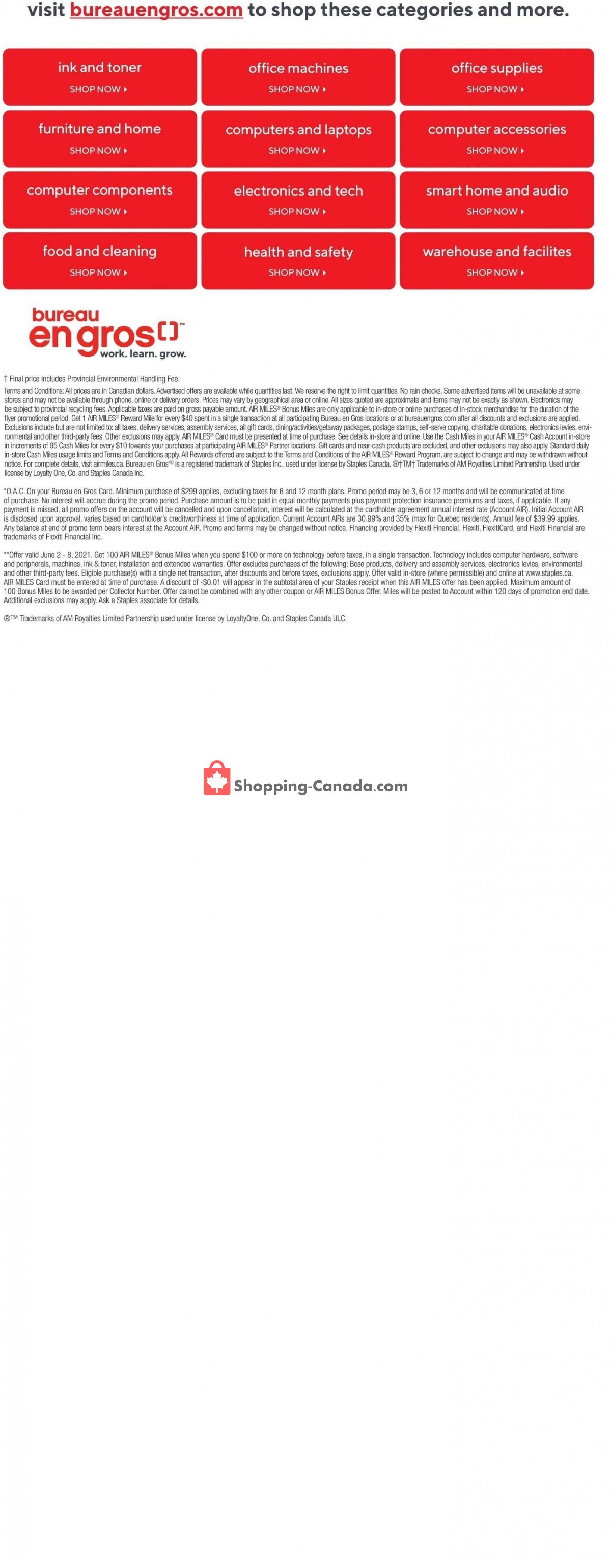 Staples flyer from Wednesday June 2, 2021 to Tuesday June 8, 2021 - page 13
