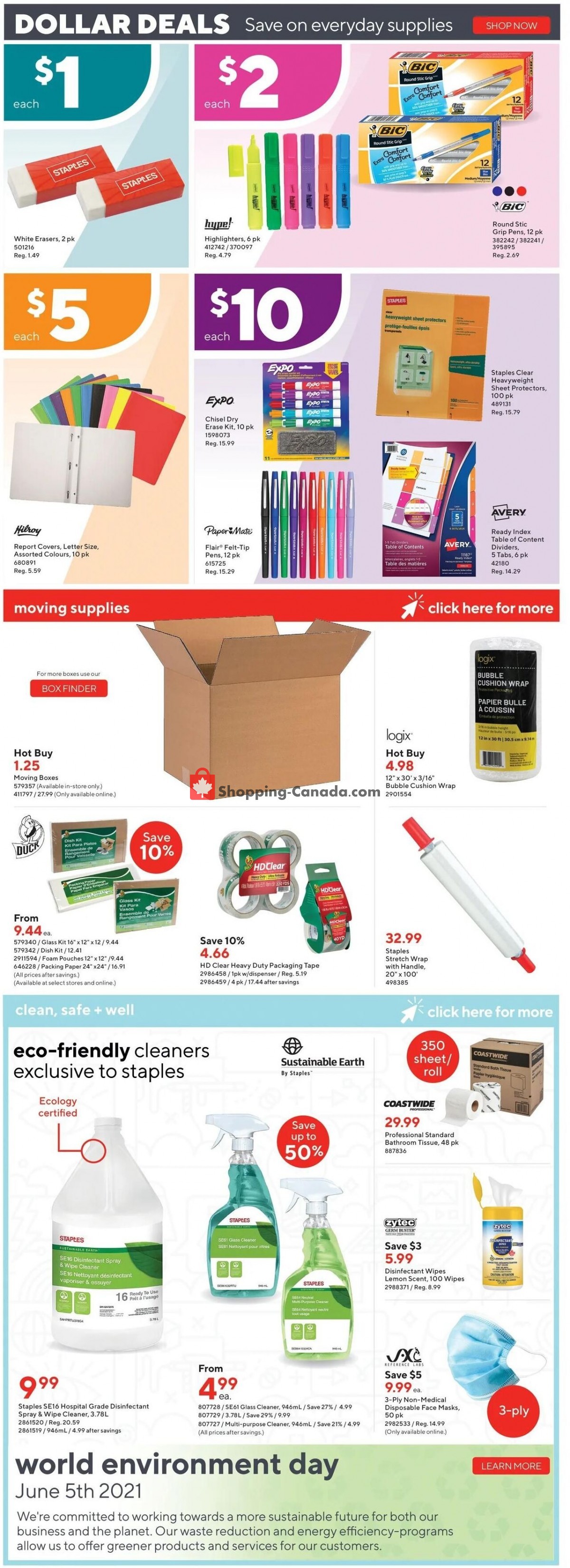 Staples flyer from Wednesday June 2, 2021 to Tuesday June 8, 2021 - page 3