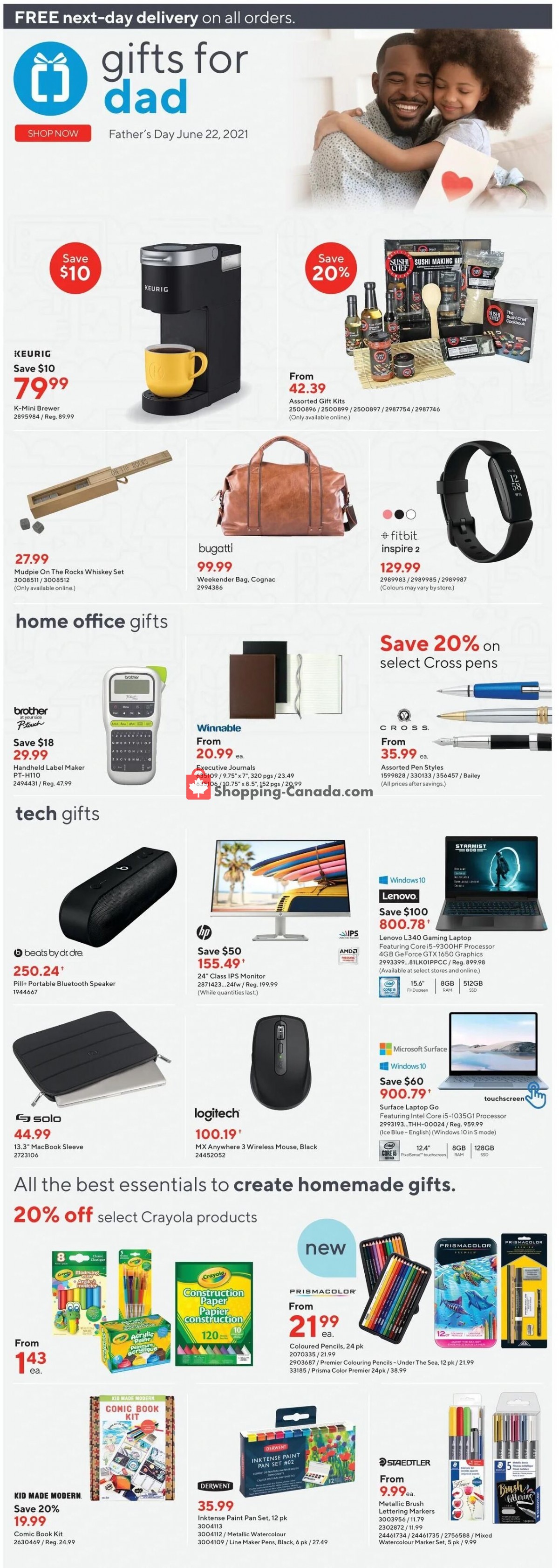 Staples flyer from Wednesday June 2, 2021 to Tuesday June 8, 2021 - page 6