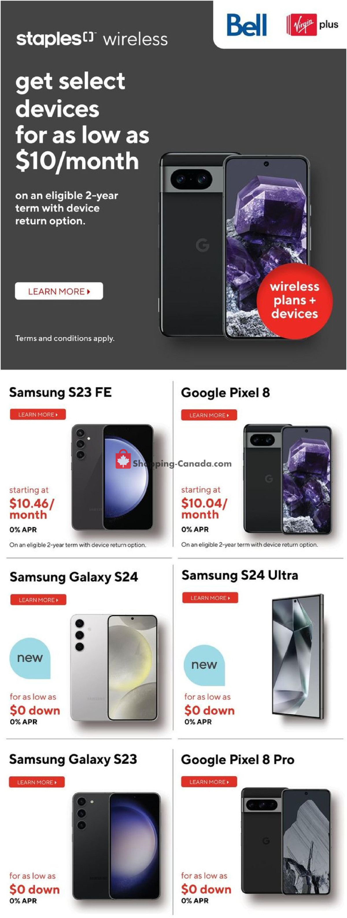 Staples flyer from Wednesday March 13, 2024 to Tuesday March 19, 2024 - page 10