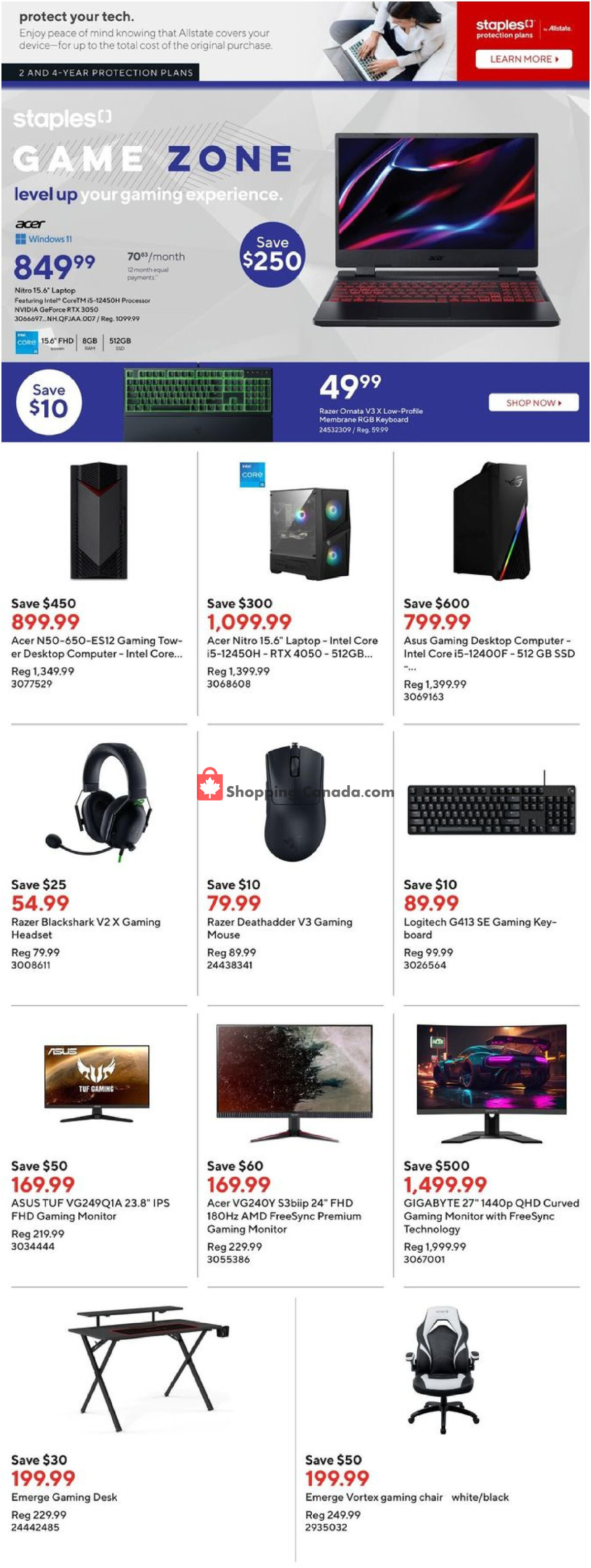 Staples flyer from Wednesday March 13, 2024 to Tuesday March 19, 2024 - page 13