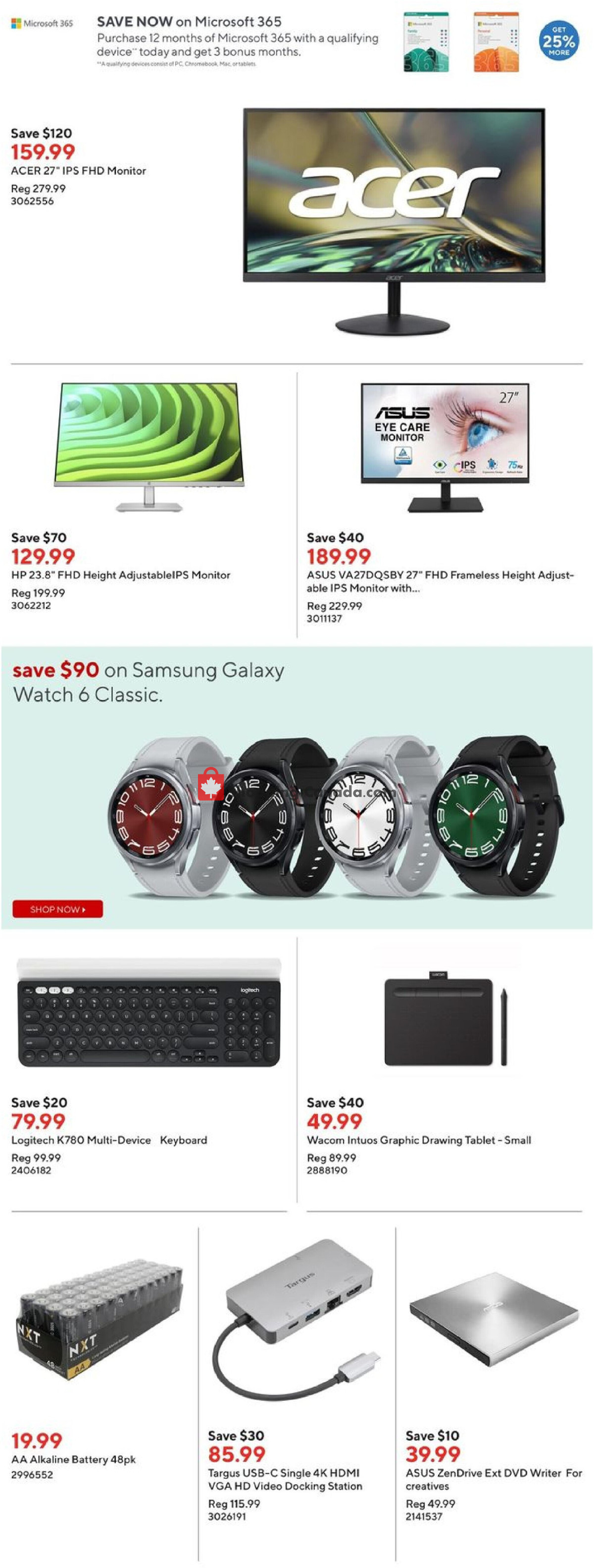 Staples flyer from Wednesday March 13, 2024 to Tuesday March 19, 2024 - page 8