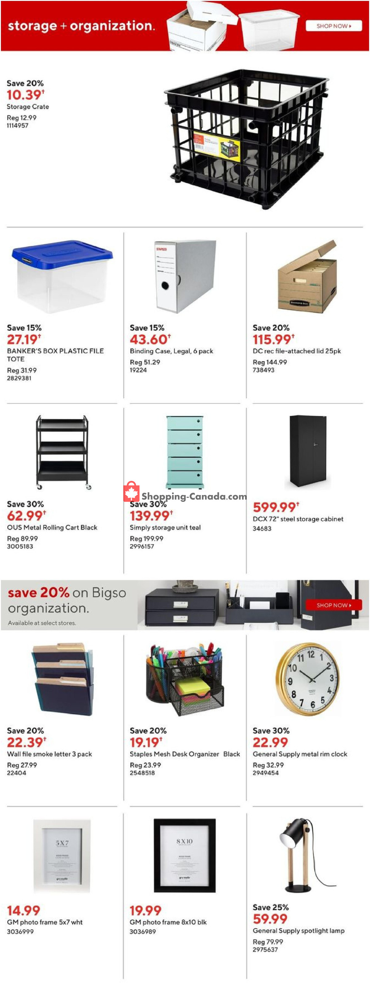 Staples flyer from Wednesday March 13, 2024 to Tuesday March 19, 2024 - page 17