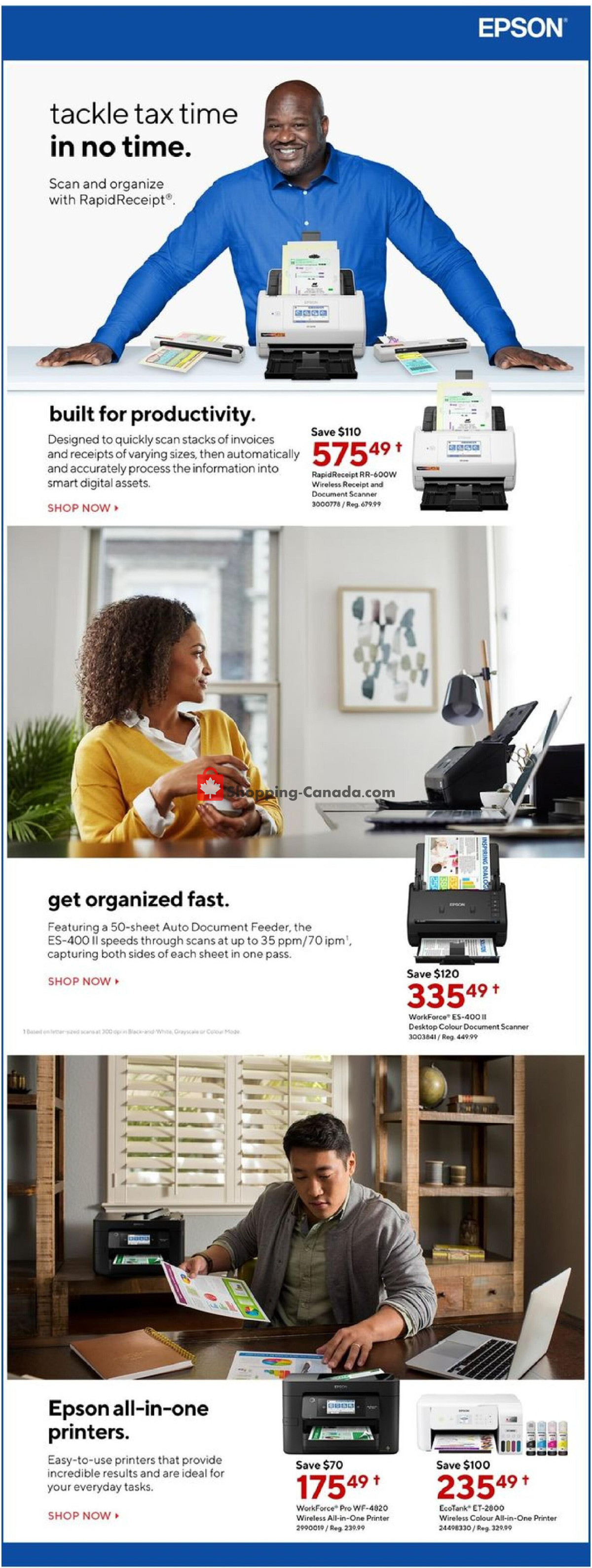 Staples flyer from Wednesday March 13, 2024 to Tuesday March 19, 2024 - page 25