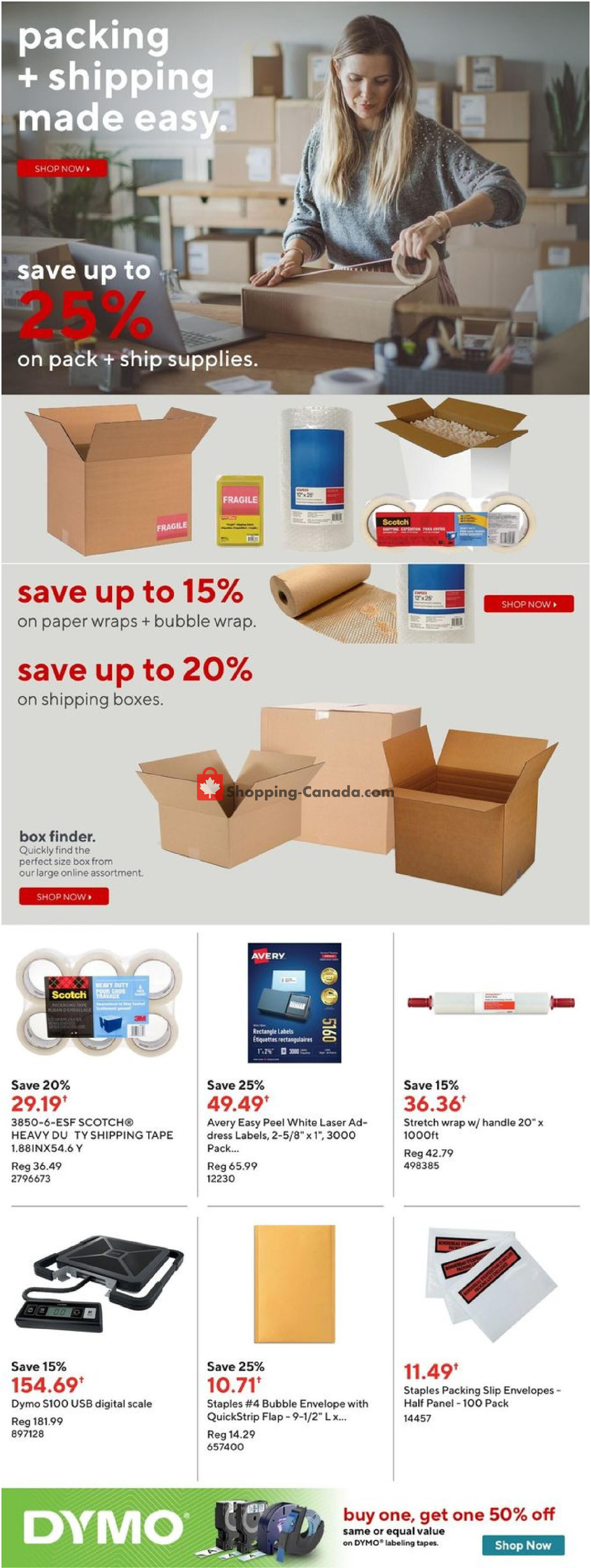 Staples flyer from Wednesday March 13, 2024 to Tuesday March 19, 2024 - page 4