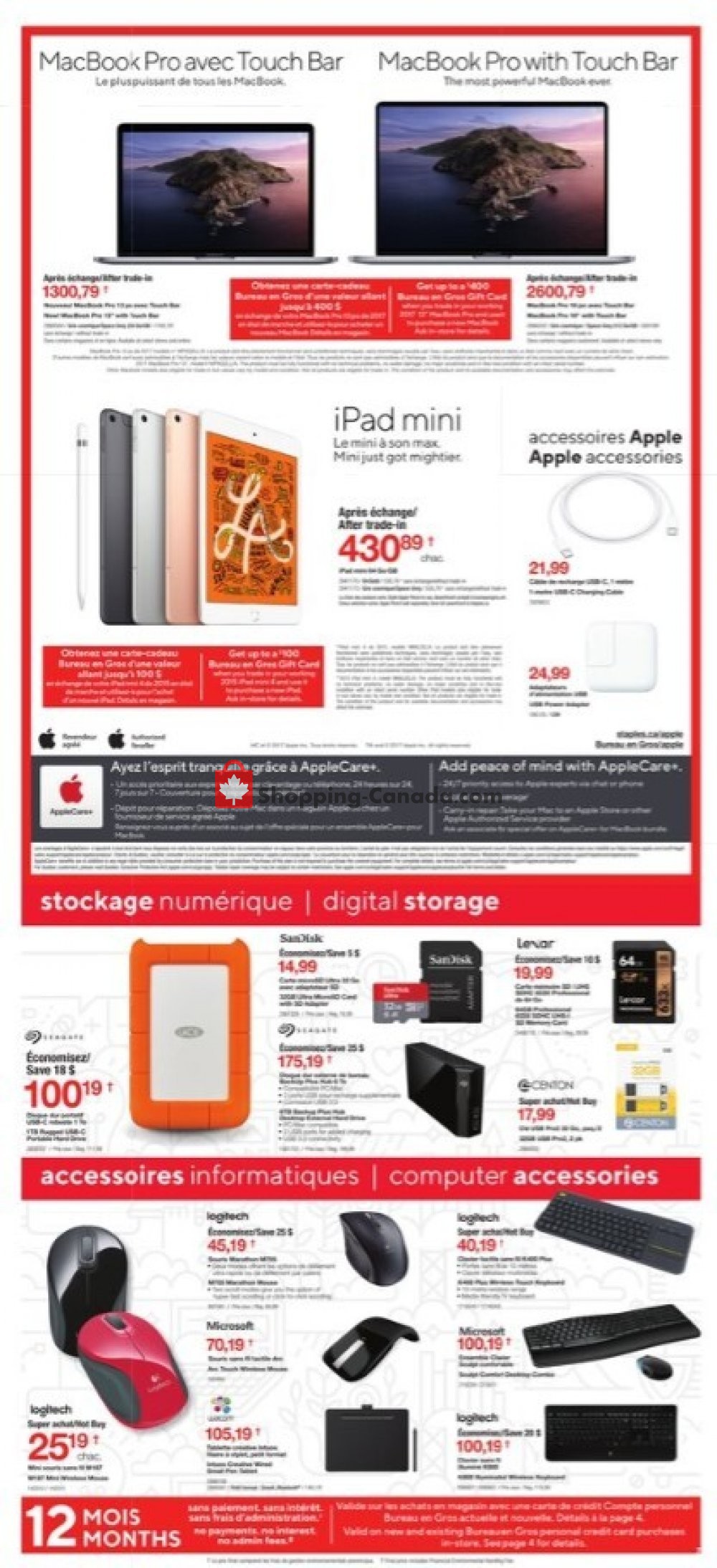 Staples flyer from Wednesday August 5, 2020 to Tuesday August 11, 2020 - page 7