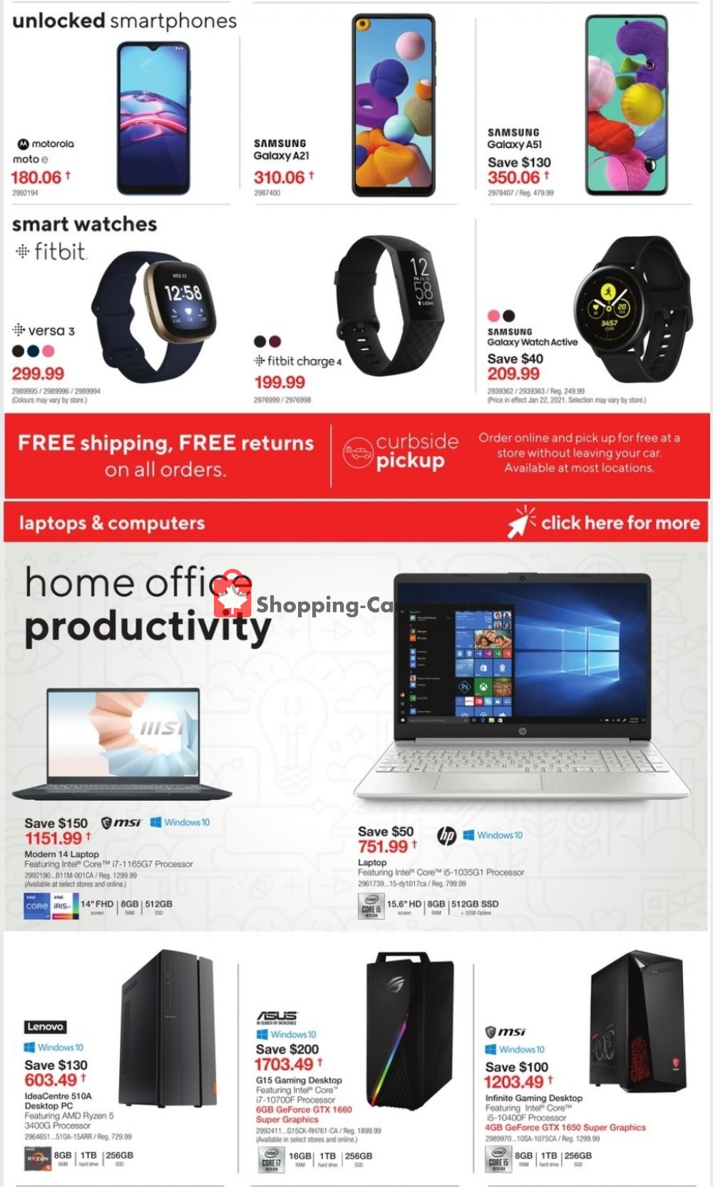 Staples flyer from Wednesday January 20, 2021 to Tuesday January 26, 2021 - page 10