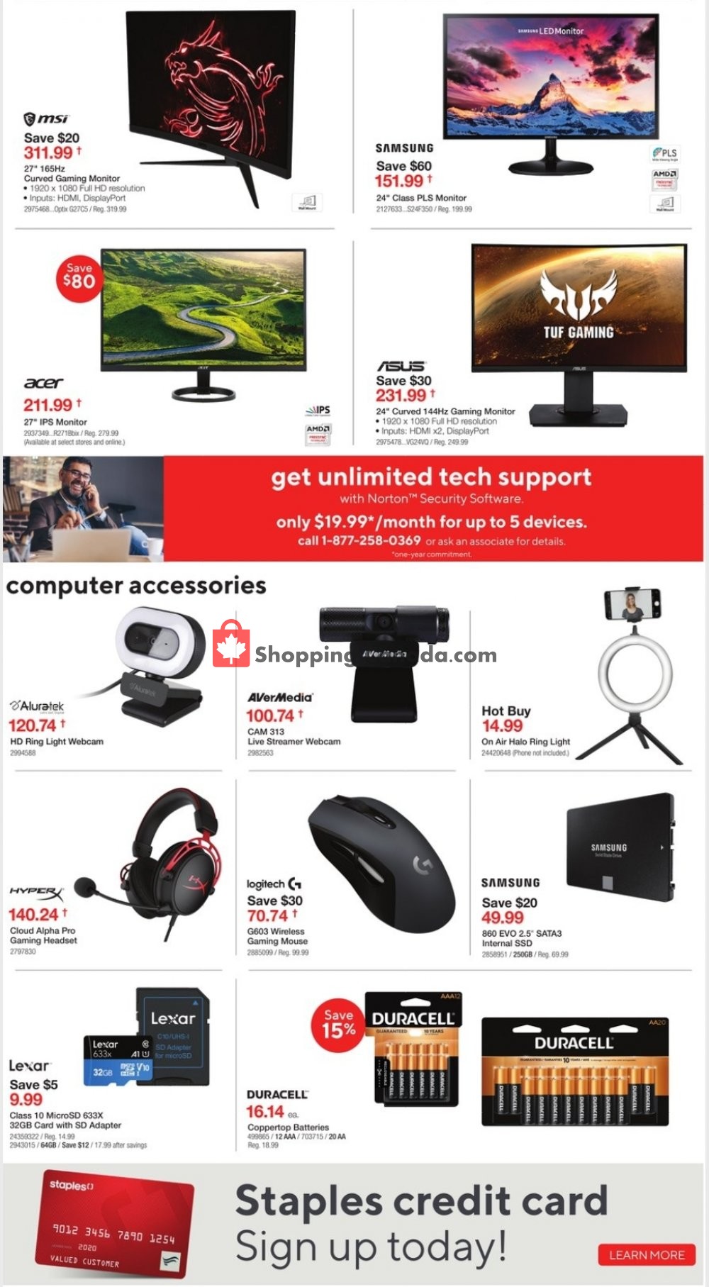Staples flyer from Wednesday January 20, 2021 to Tuesday January 26, 2021 - page 11