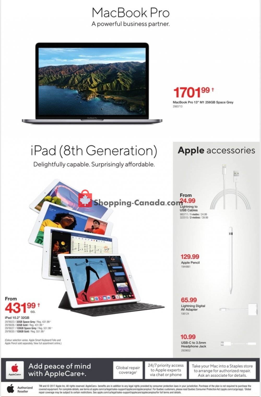 Staples flyer from Wednesday January 20, 2021 to Tuesday January 26, 2021 - page 12