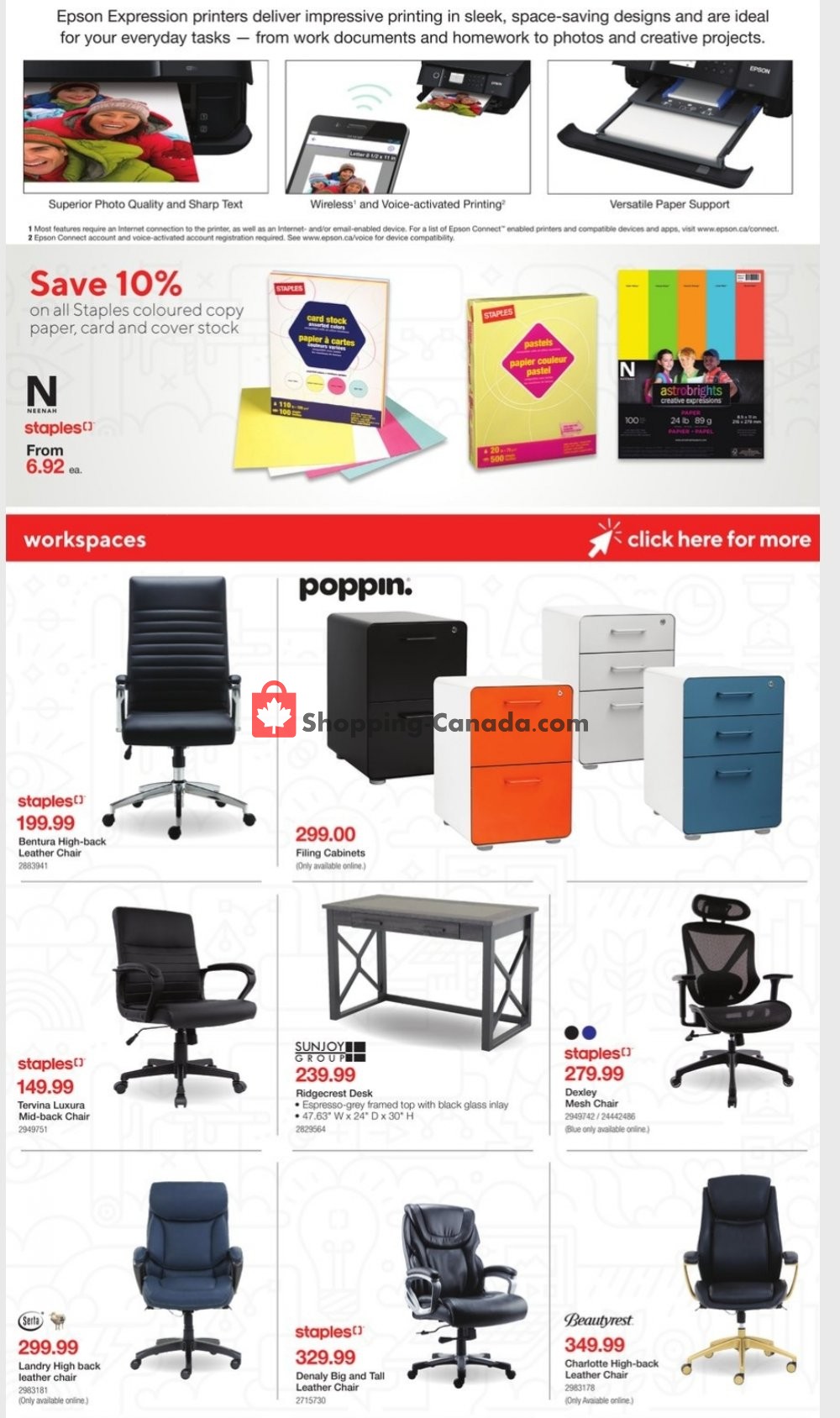 Staples flyer from Wednesday January 20, 2021 to Tuesday January 26, 2021 - page 14