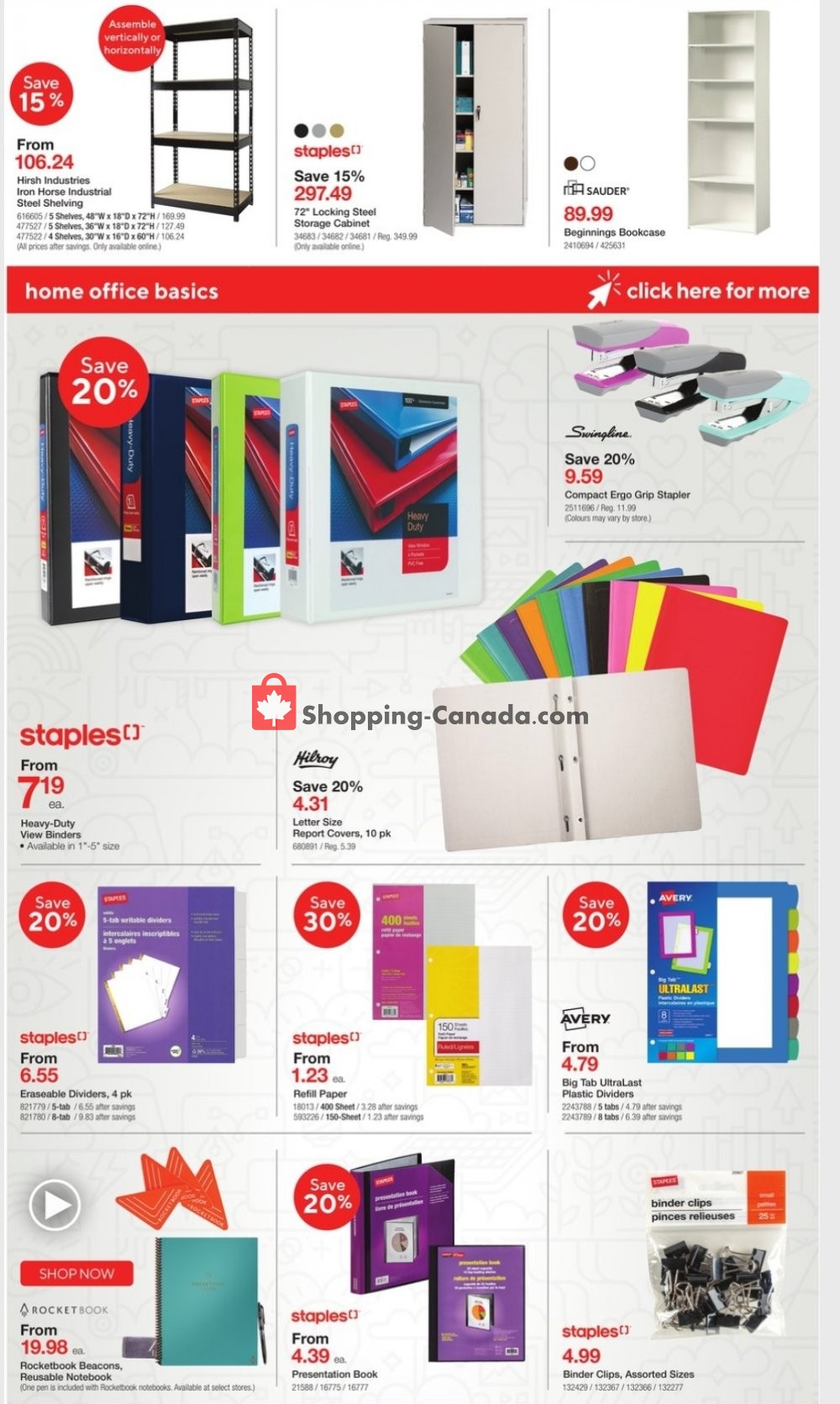 Staples flyer from Wednesday January 20, 2021 to Tuesday January 26, 2021 - page 15
