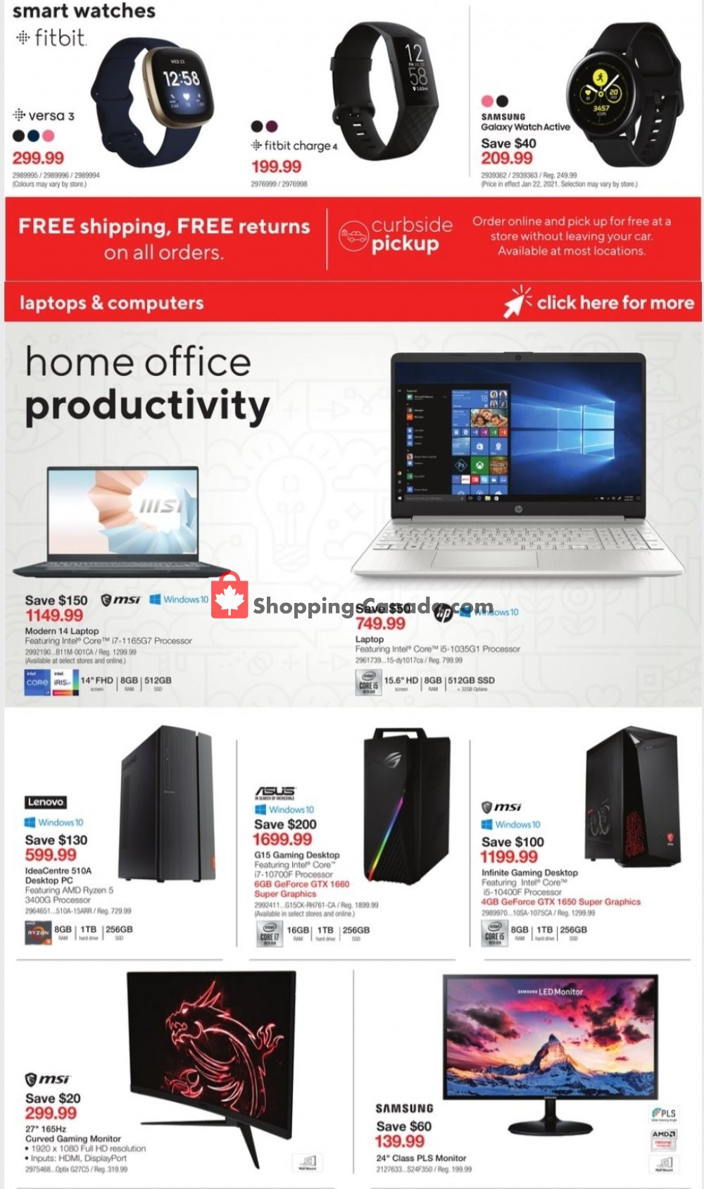 Staples flyer from Wednesday January 20, 2021 to Tuesday January 26, 2021 - page 10