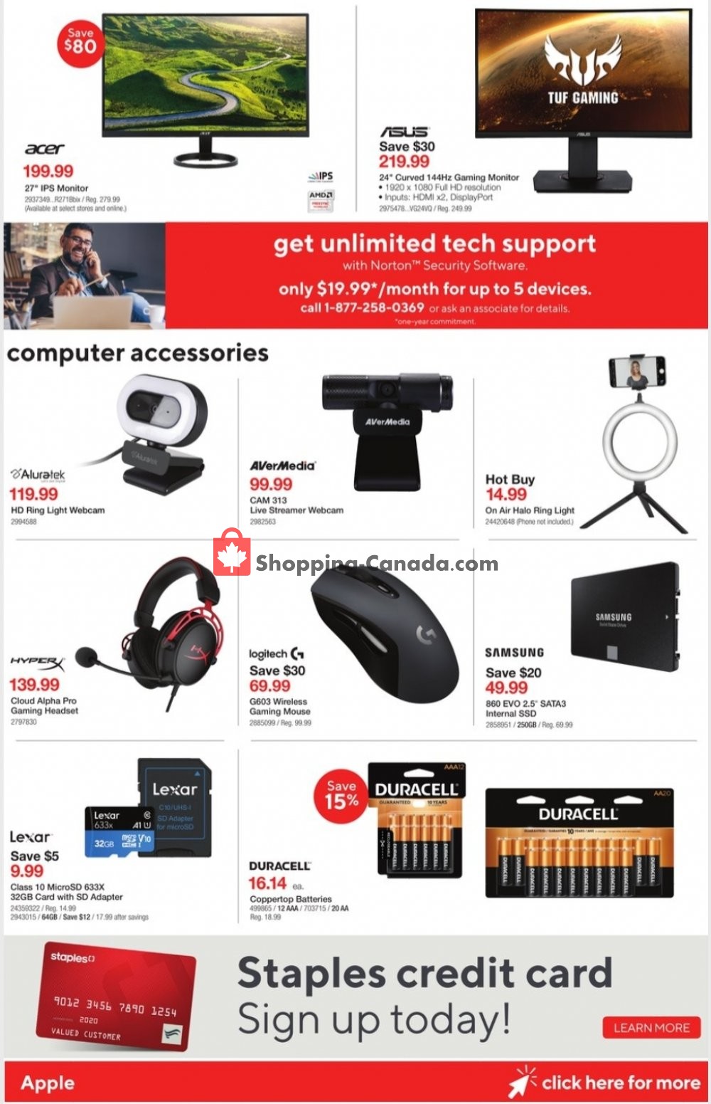 Staples flyer from Wednesday January 20, 2021 to Tuesday January 26, 2021 - page 11