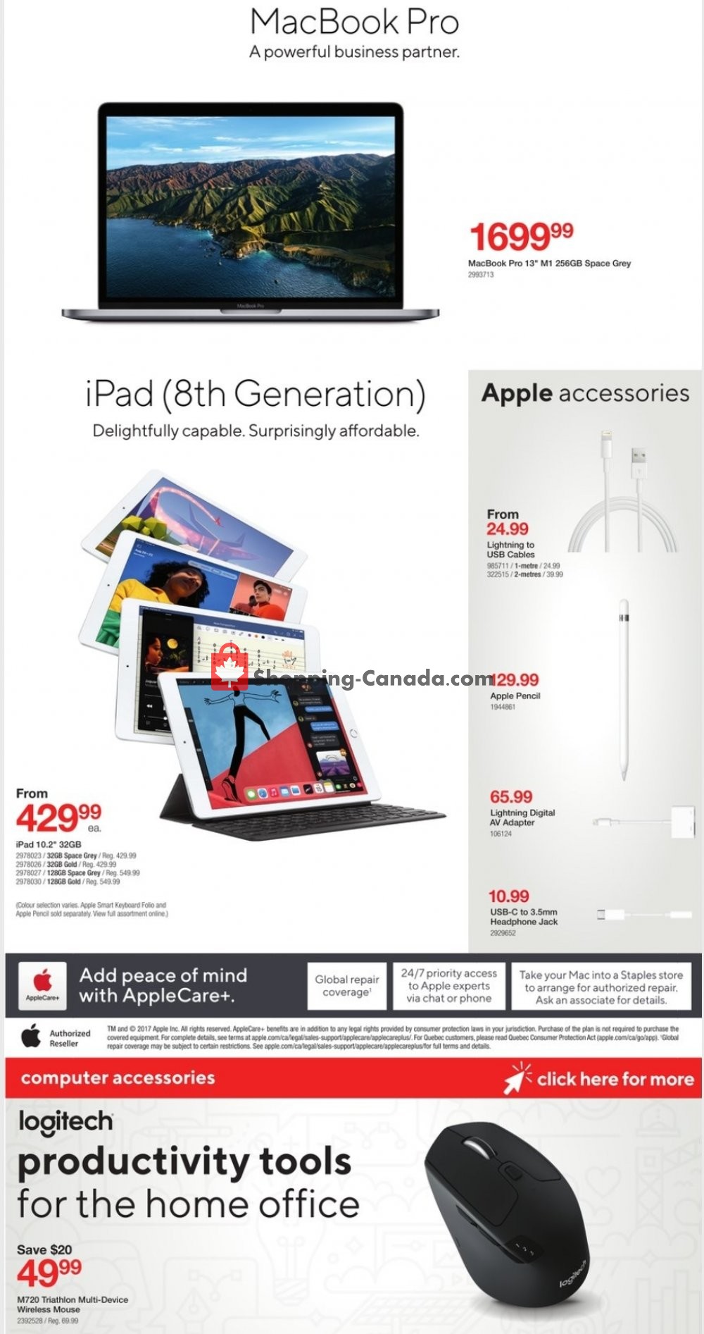 Staples flyer from Wednesday January 20, 2021 to Tuesday January 26, 2021 - page 12